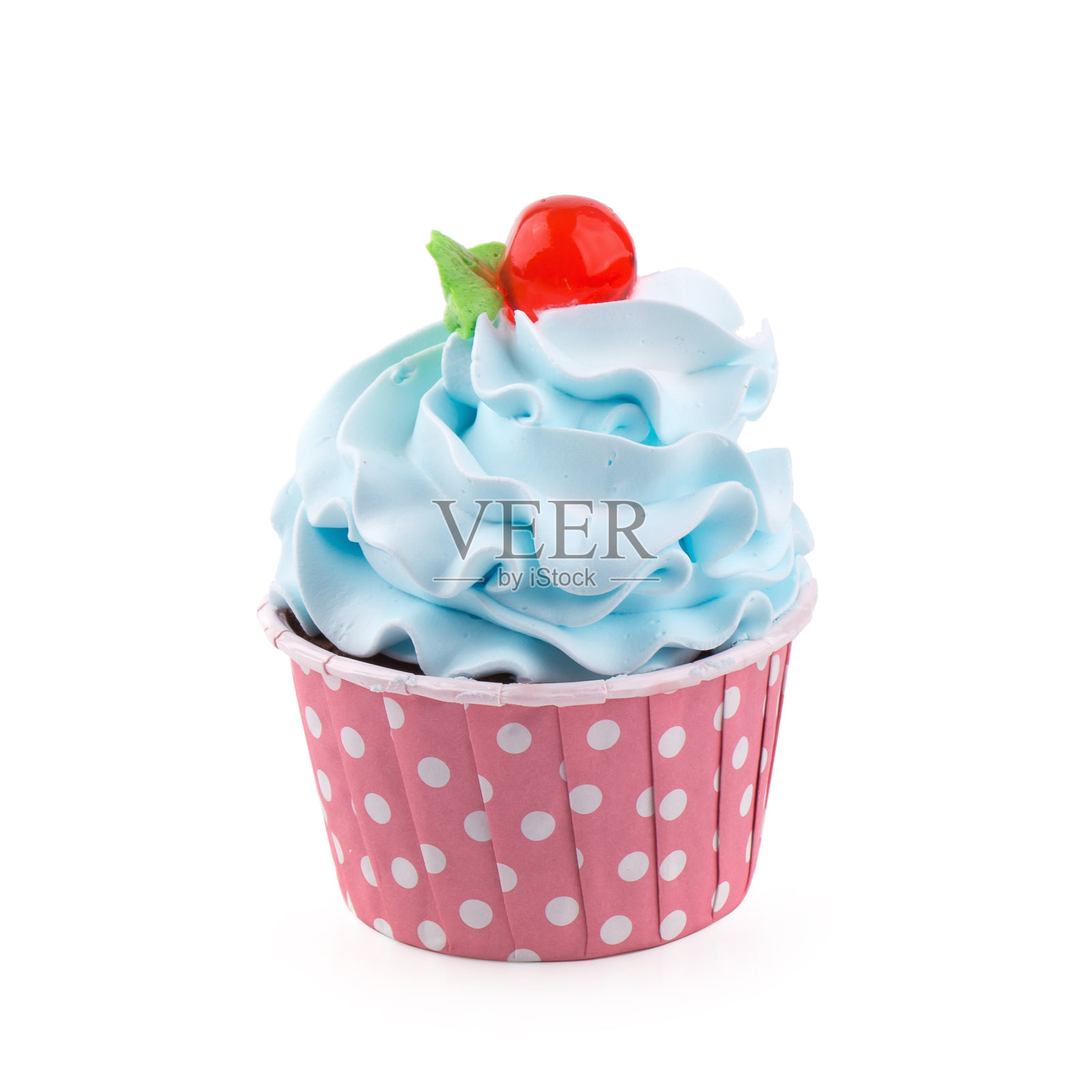 美味的生日蛋糕在黄色的背景照片摄影图片