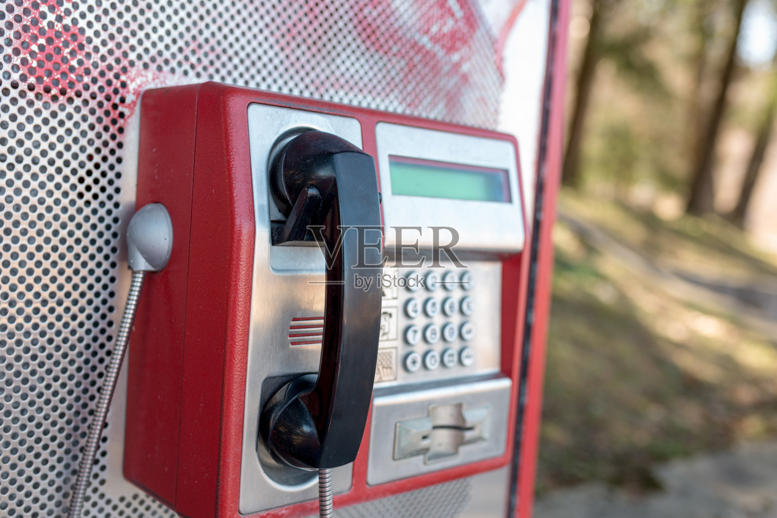 旧电话亭照片摄影图片
