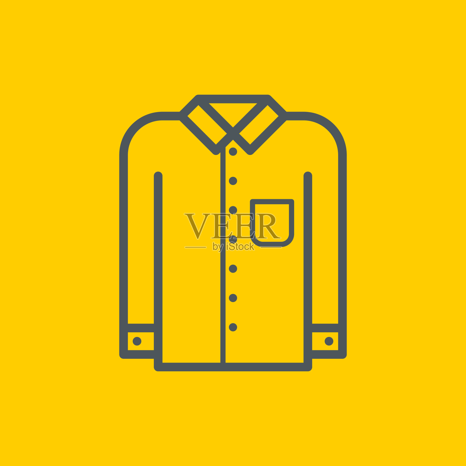 衬衫图标插画图片素材