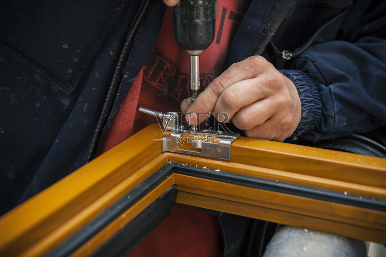 木制窗户细节照片摄影图片