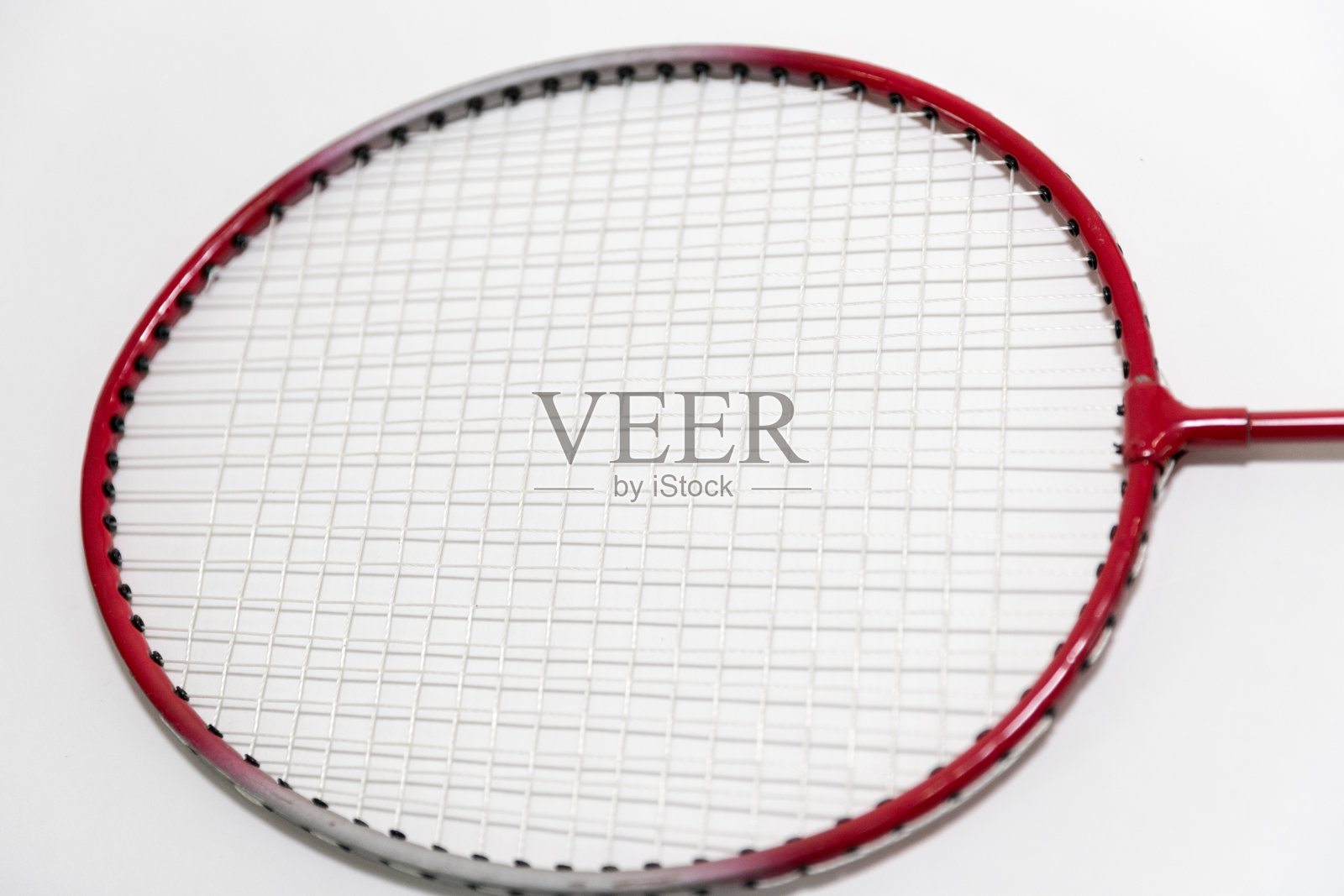 羽毛球拍特写照片摄影图片