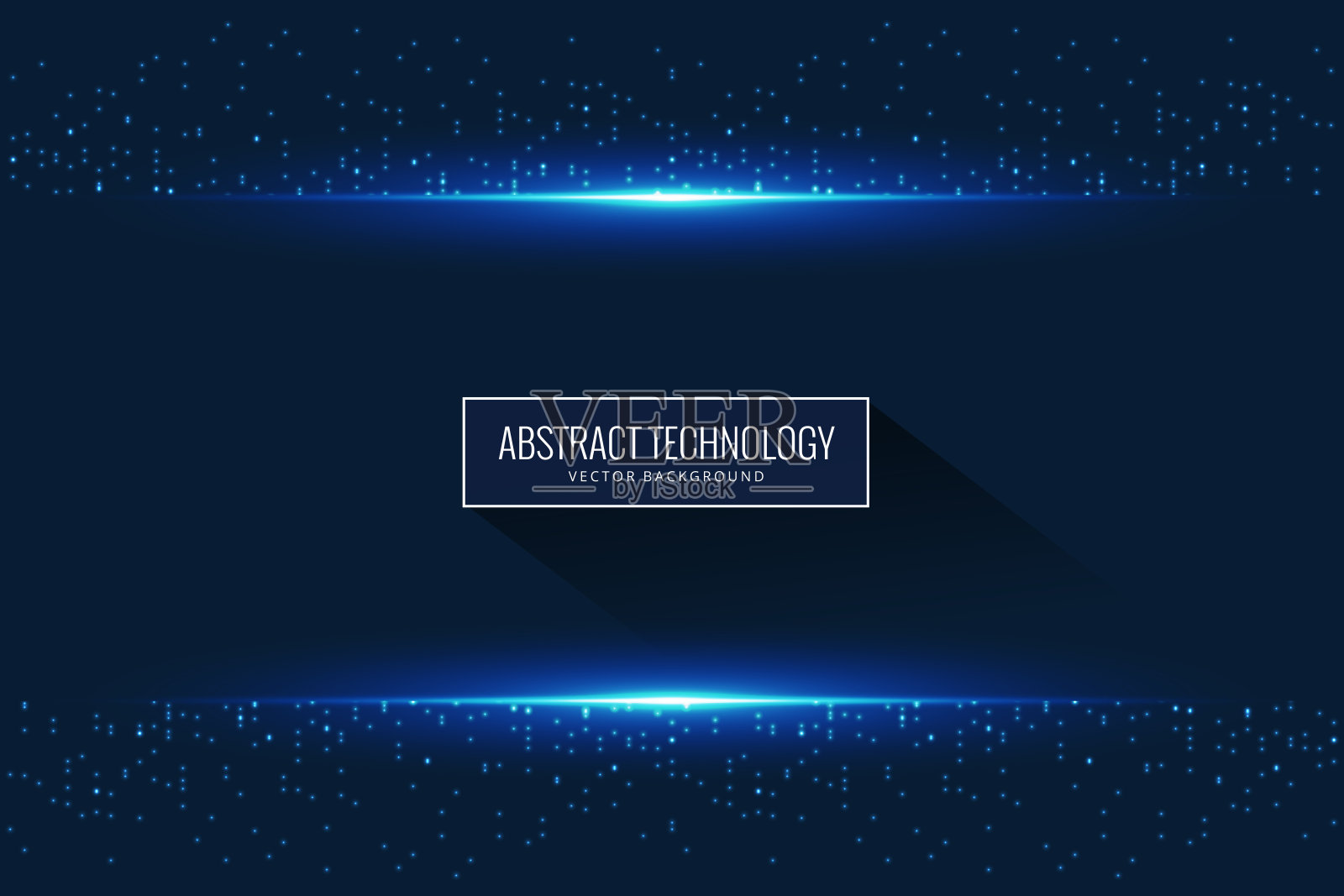 摘要发光粒子效应背景插画图片素材