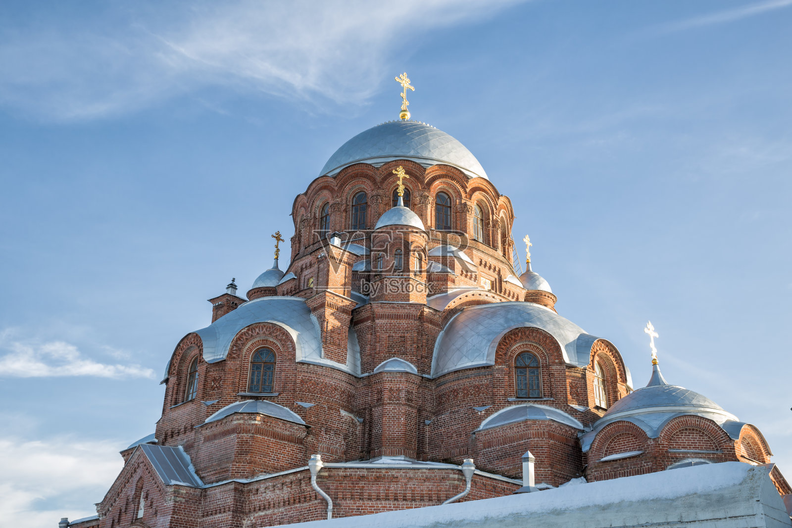 俄罗斯斯维亚日斯克圣约翰浸信会修道院照片摄影图片