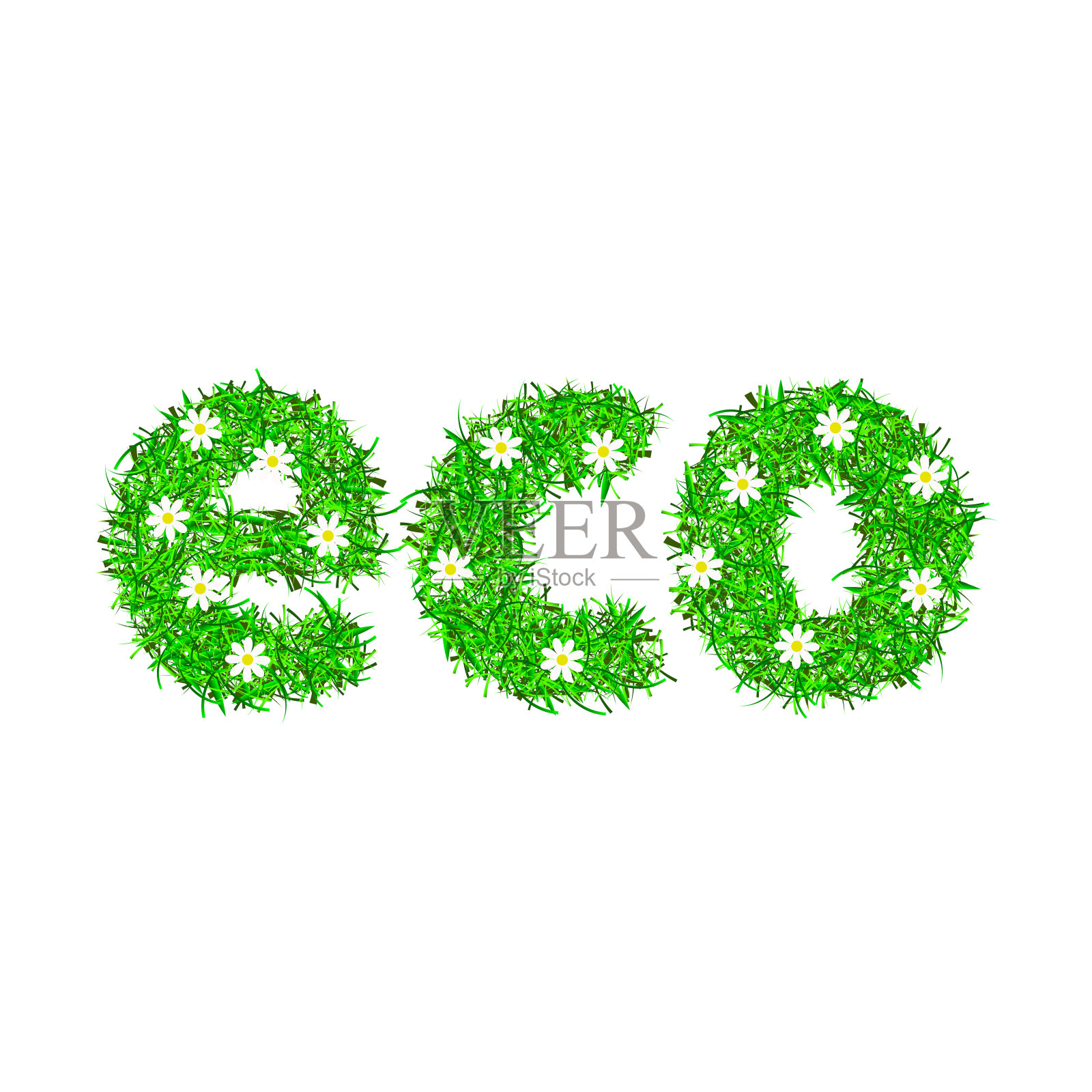 生态,刻字设计元素图片