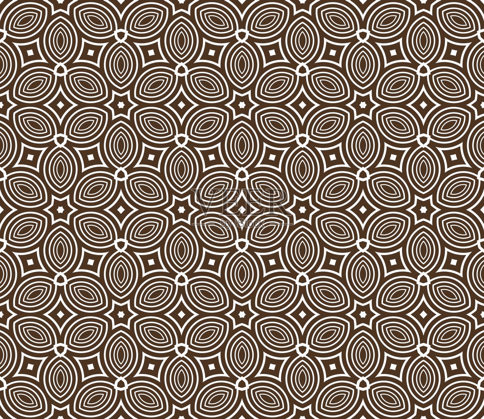 色彩装饰，花卉点缀。现代模式。用于室内设计、纺织品、墙纸。无缝的矢量图插画图片素材