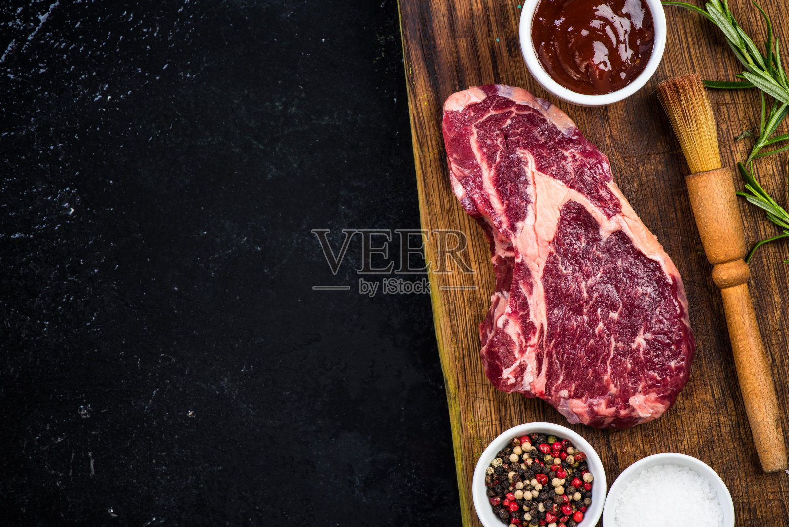 烧烤肉菜单模板照片摄影图片