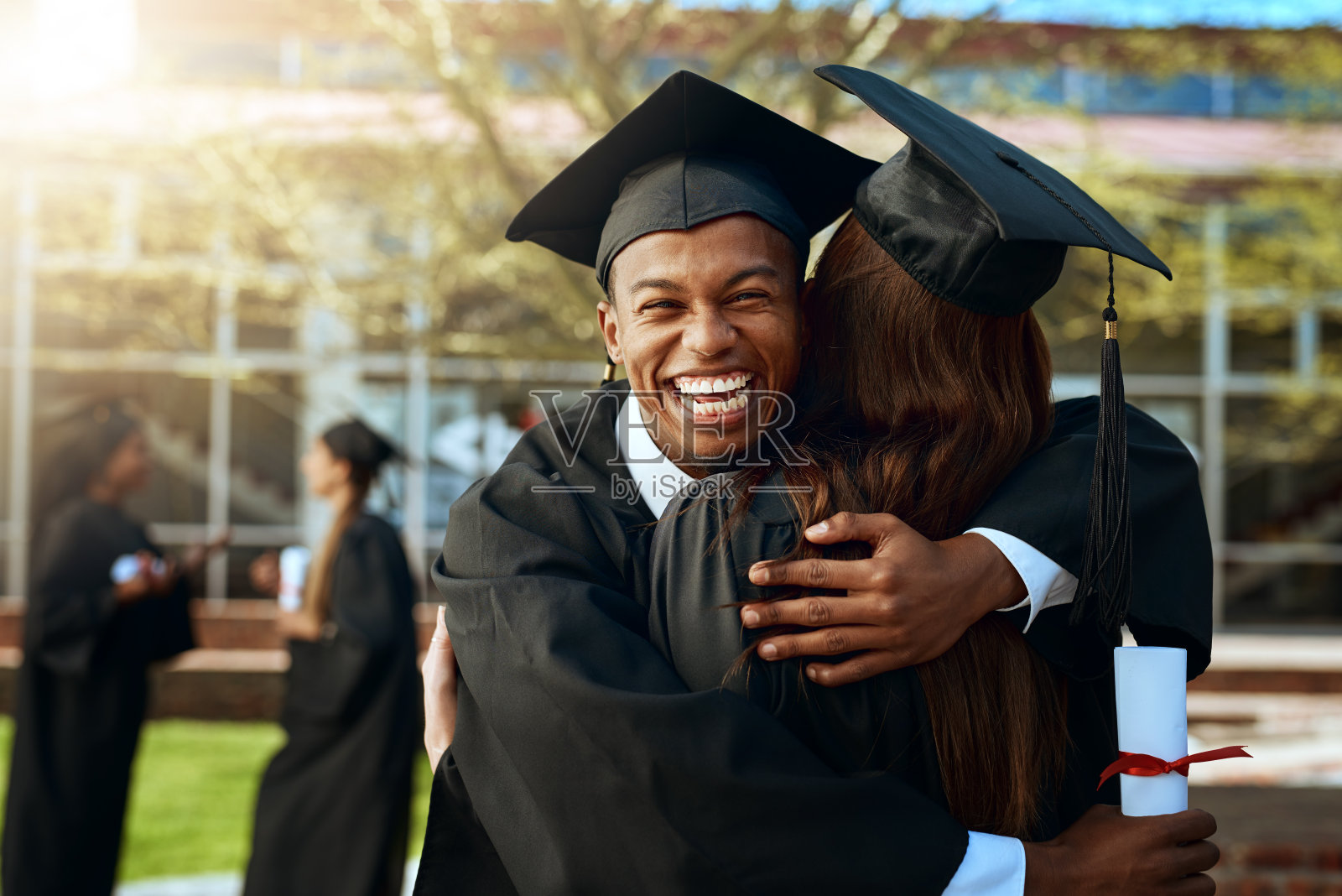 她是我最大的支持者照片摄影图片