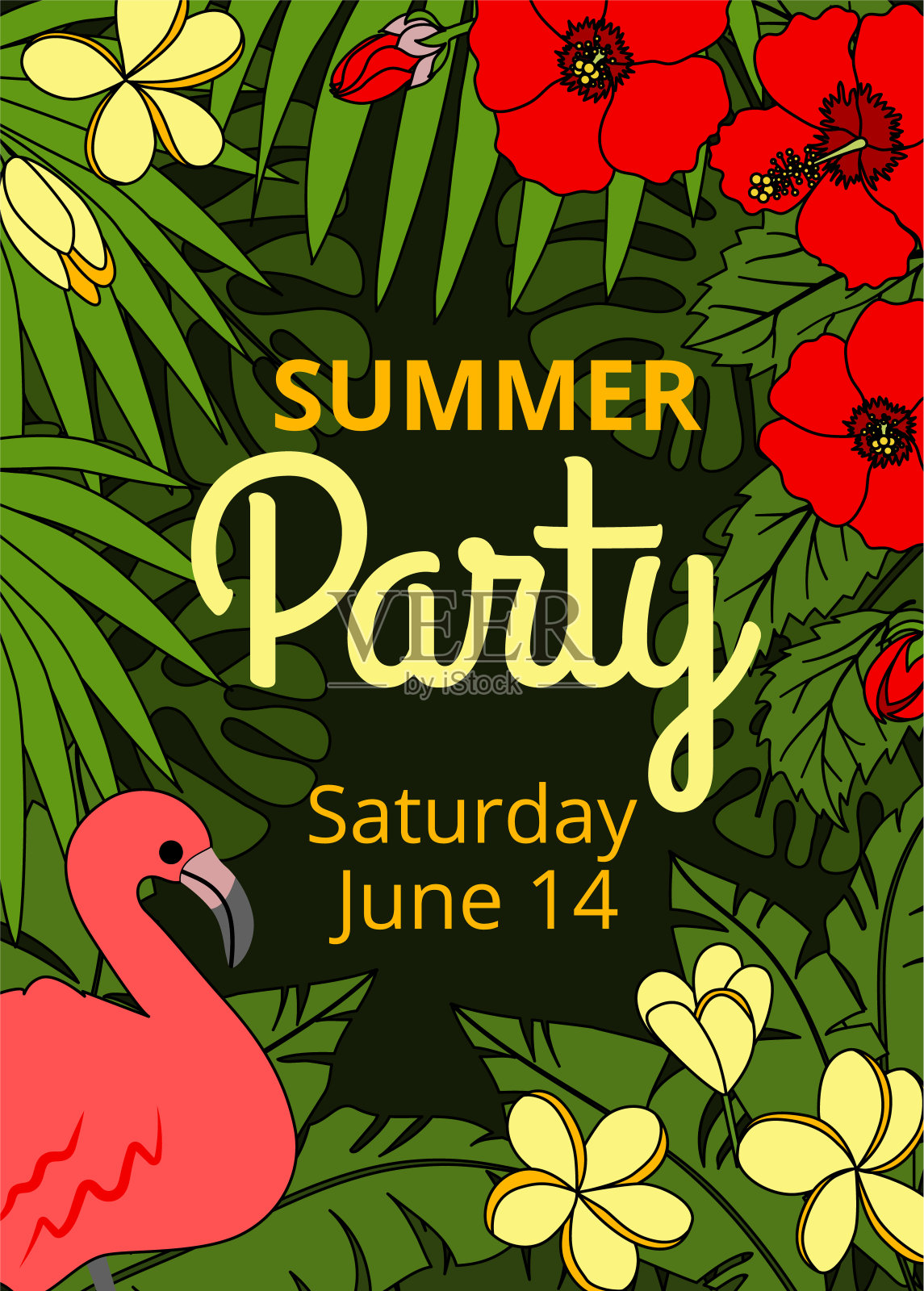 夏日派对设计模板素材