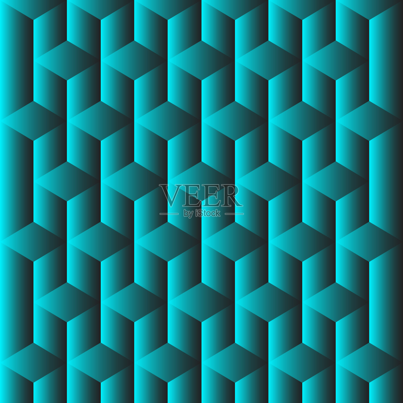 蓝色的抽象背景插画图片素材