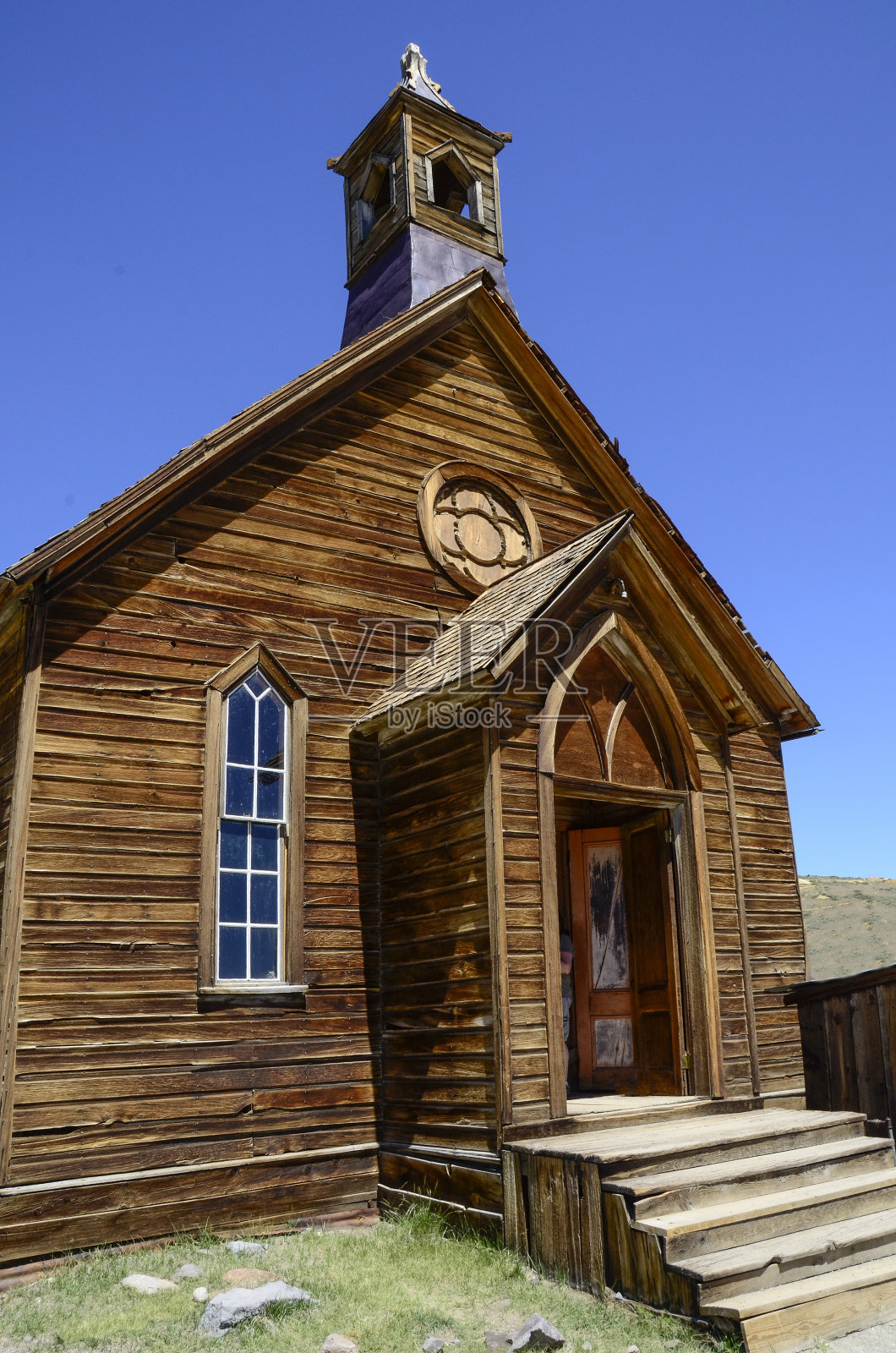 鬼镇教堂照片摄影图片