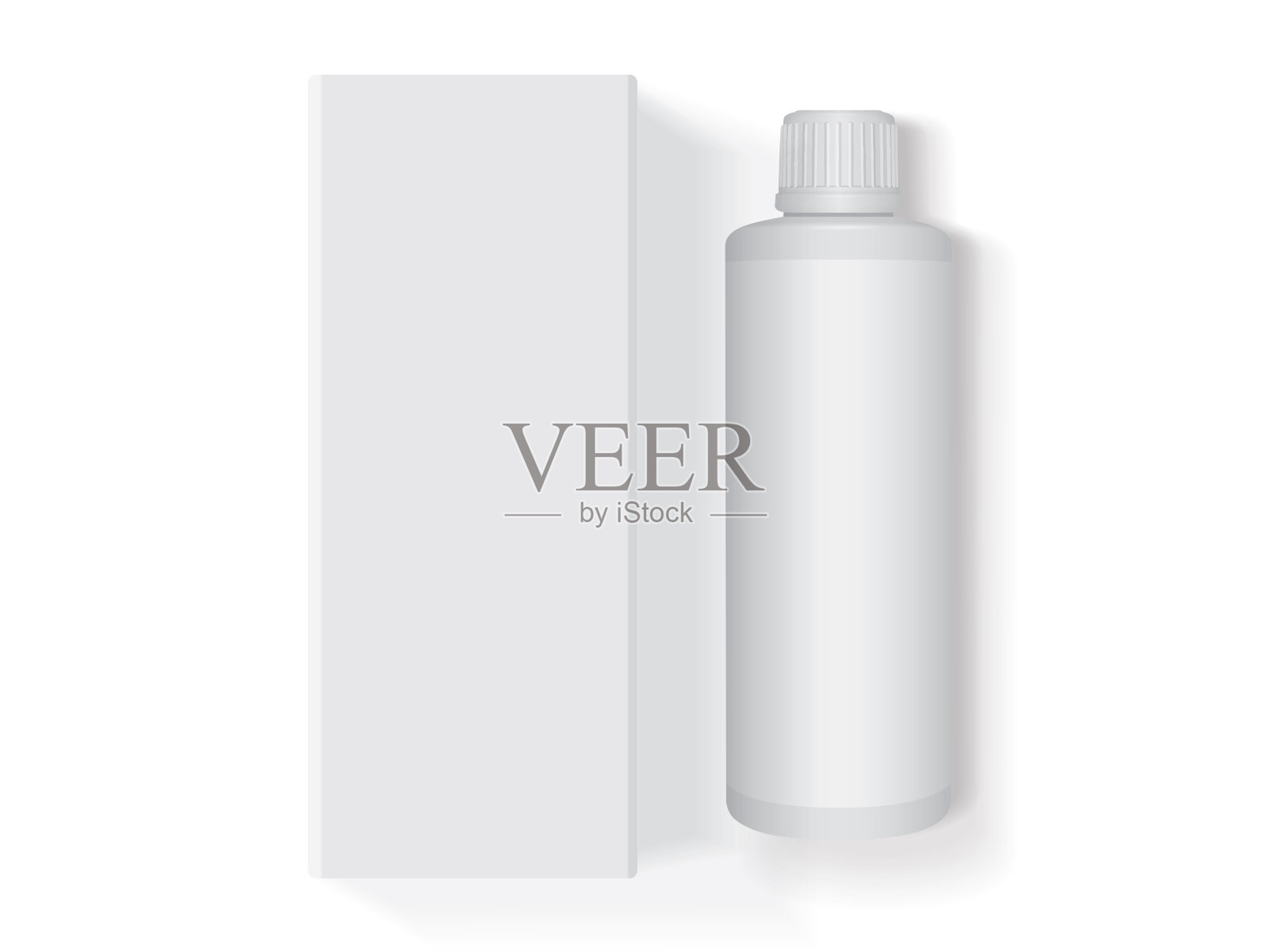 塑料瓶插画图片素材