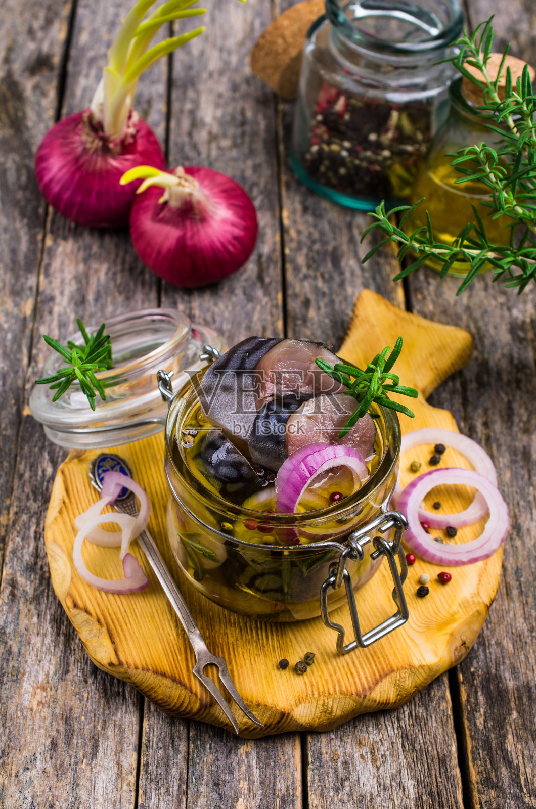 腌制鱼片照片摄影图片