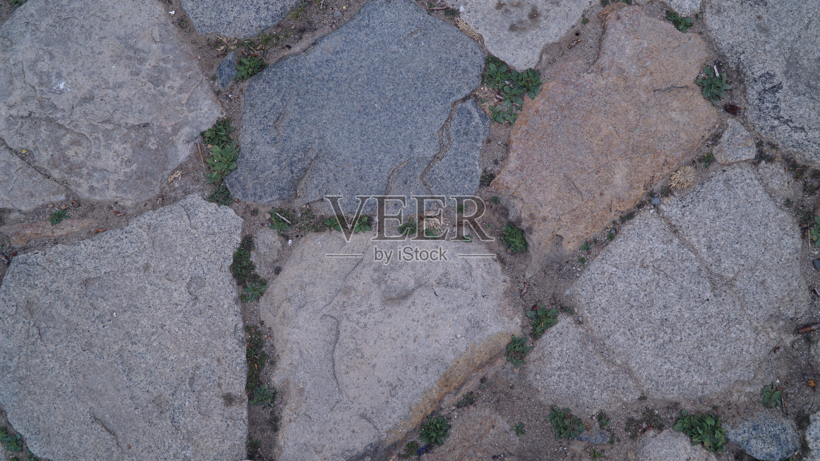 石头地板上有一些灰尘和小石块照片摄影图片