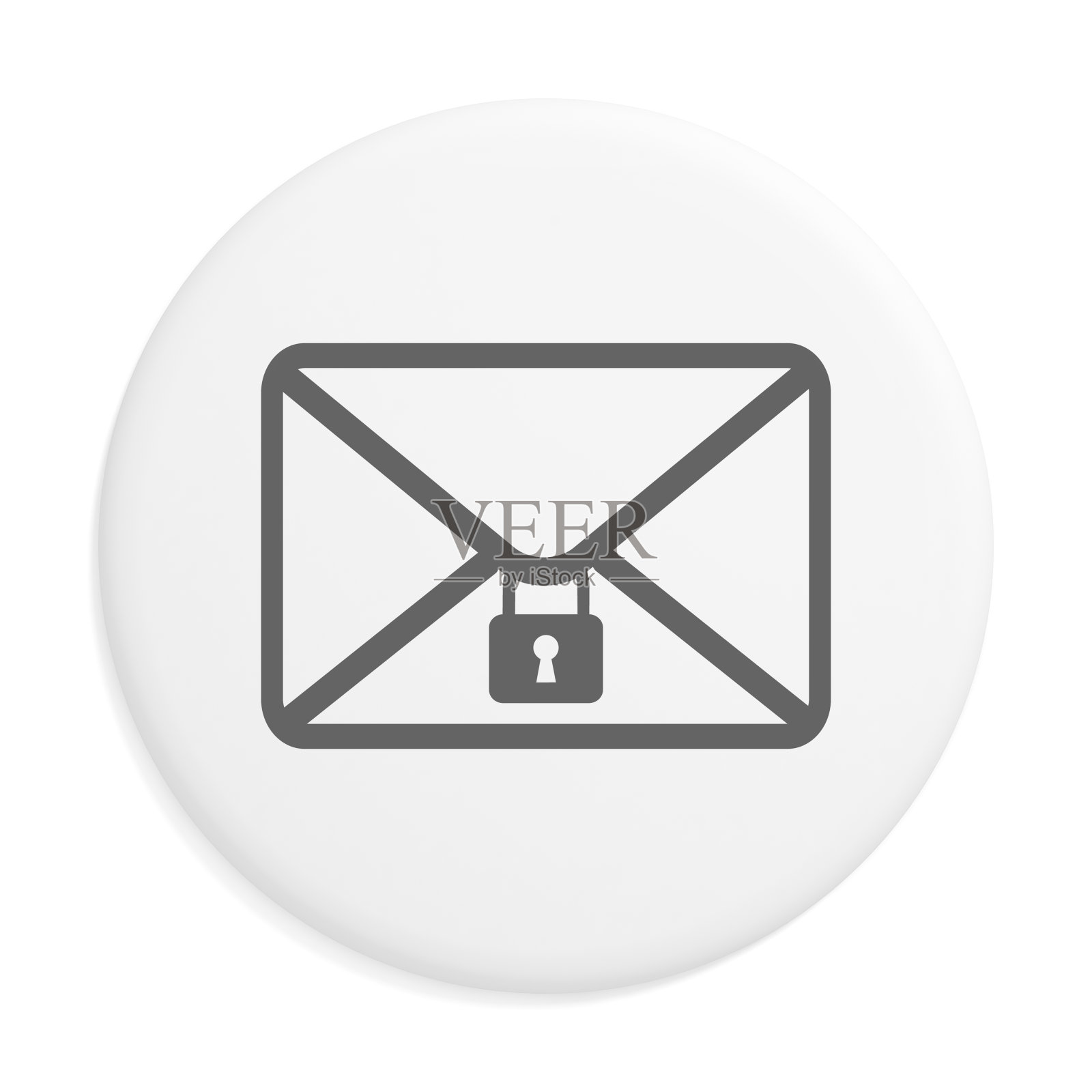 电子邮件网络安全隐私锁徽章照片摄影图片