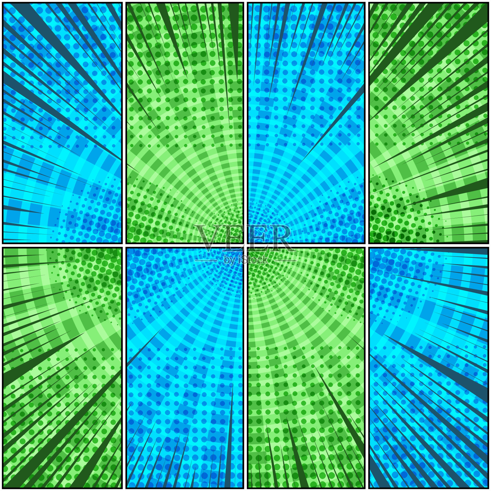 漫画的模板插画图片素材