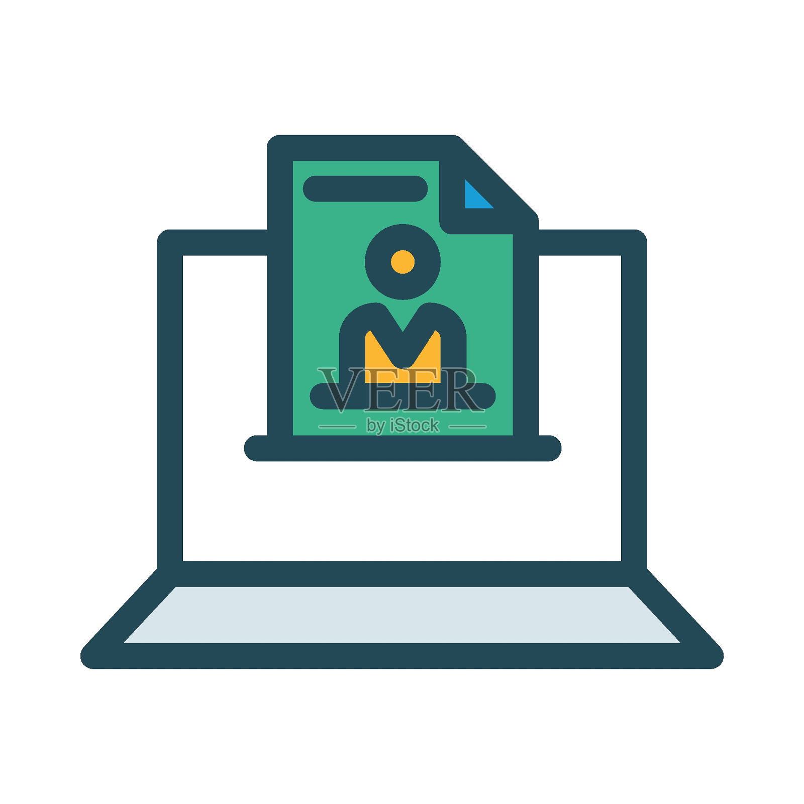 移动PC插画图片素材