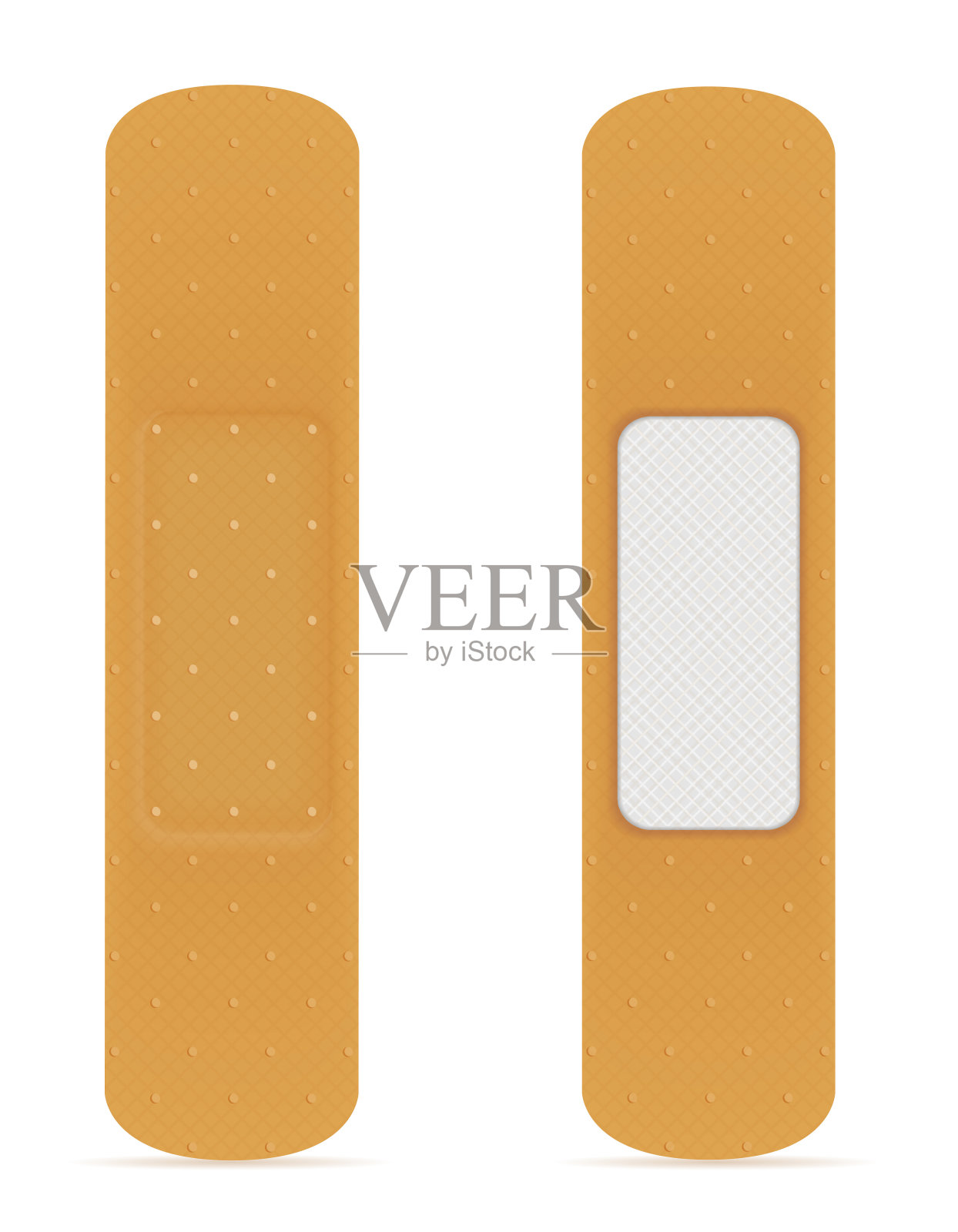 医用膏药密封伤口stock vector插图插画图片素材