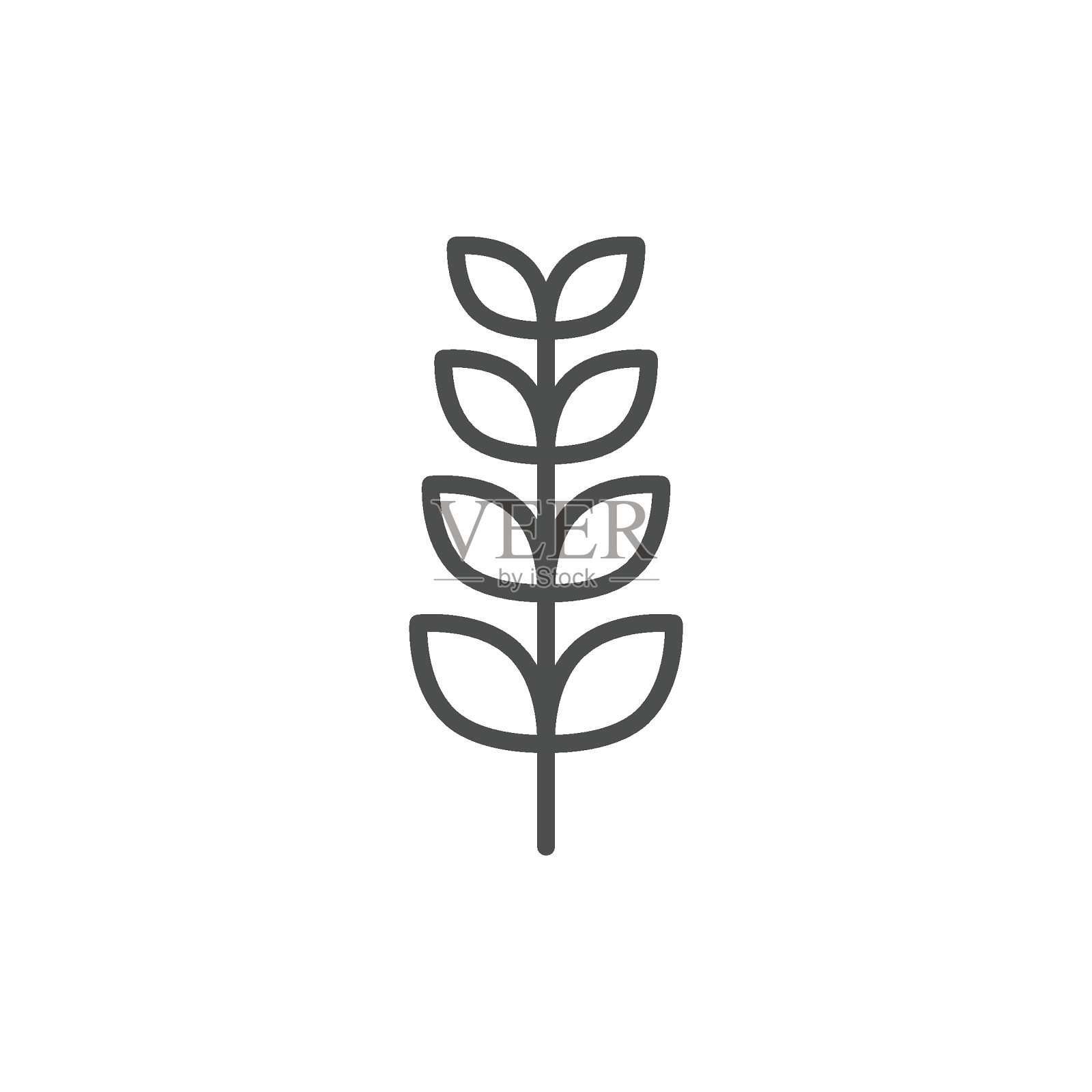 叶一行图标图标素材