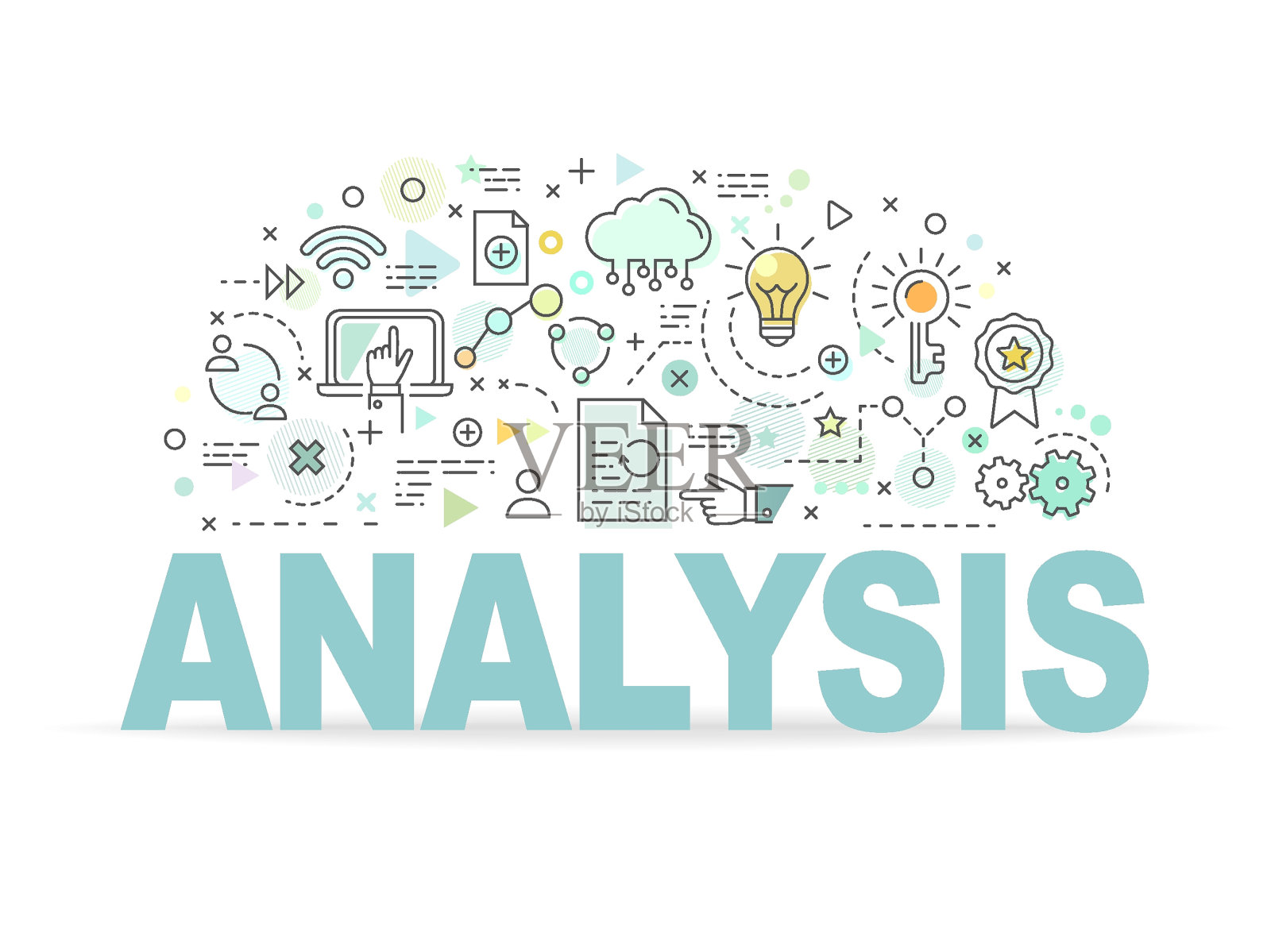 涂鸦的消息插画图片素材