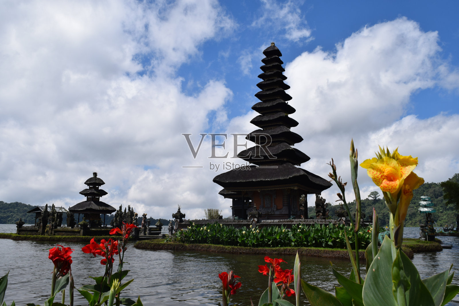 巴厘岛的寺庙照片摄影图片