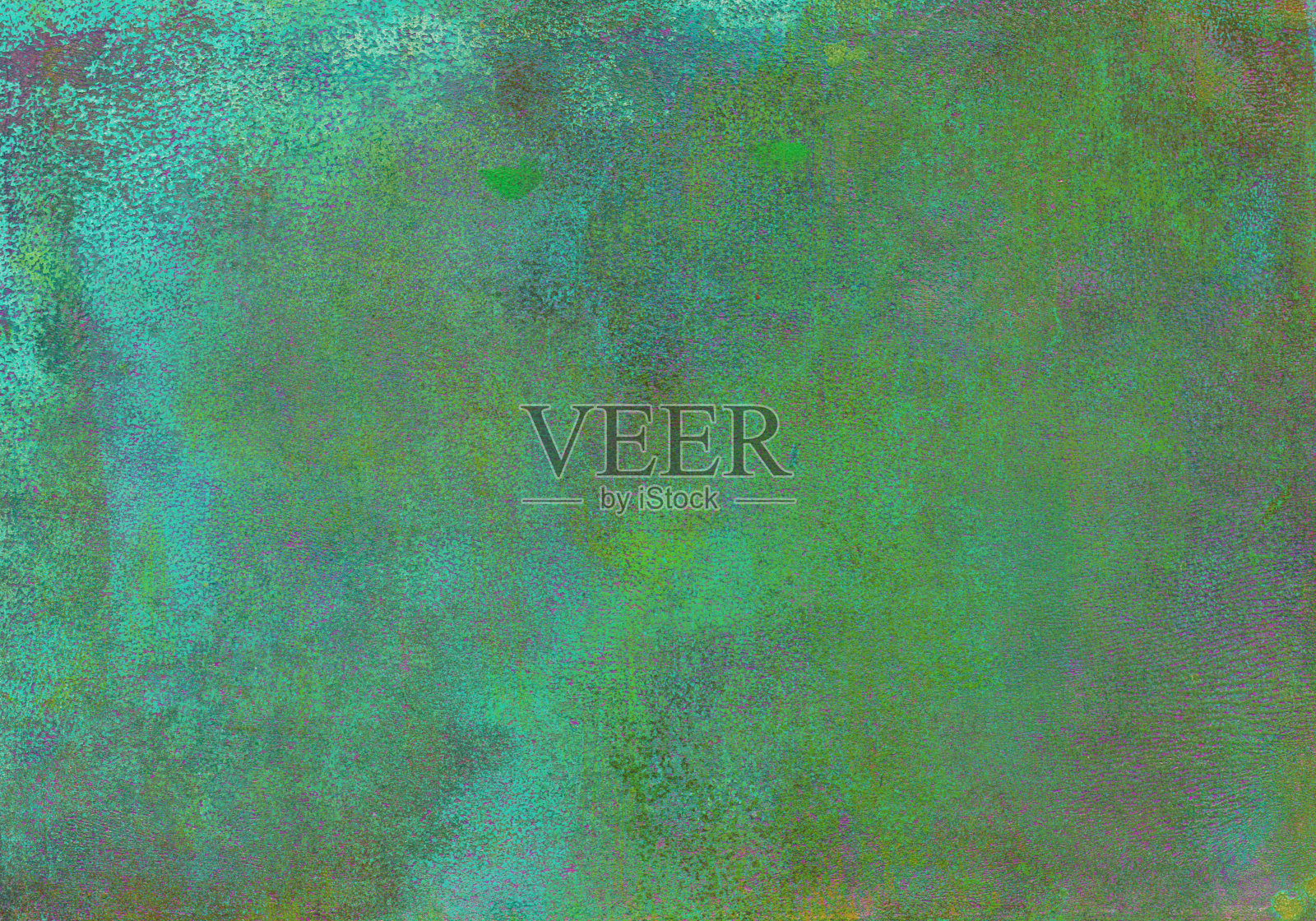 手绘斑驳的背景与绿色的阴影照片摄影图片