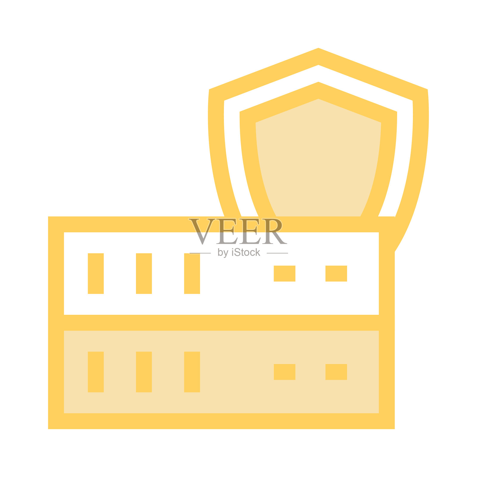 盾插画图片素材