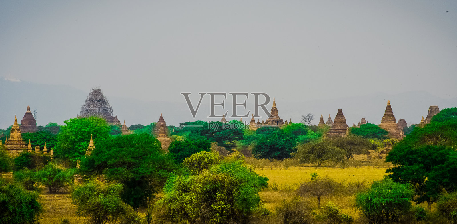 蒲甘古城照片摄影图片