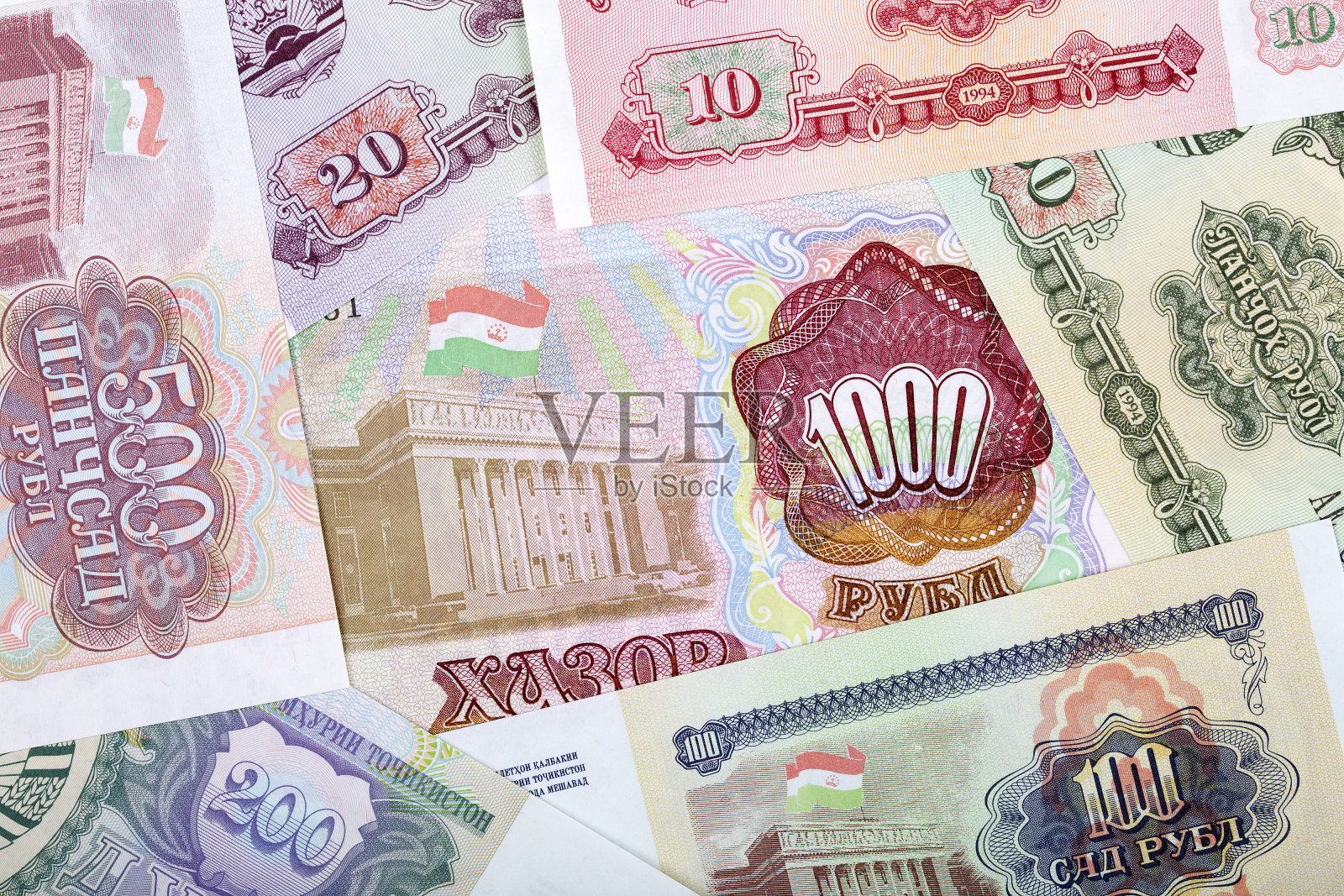 来自塔吉克斯坦的老钱，一个背景照片摄影图片