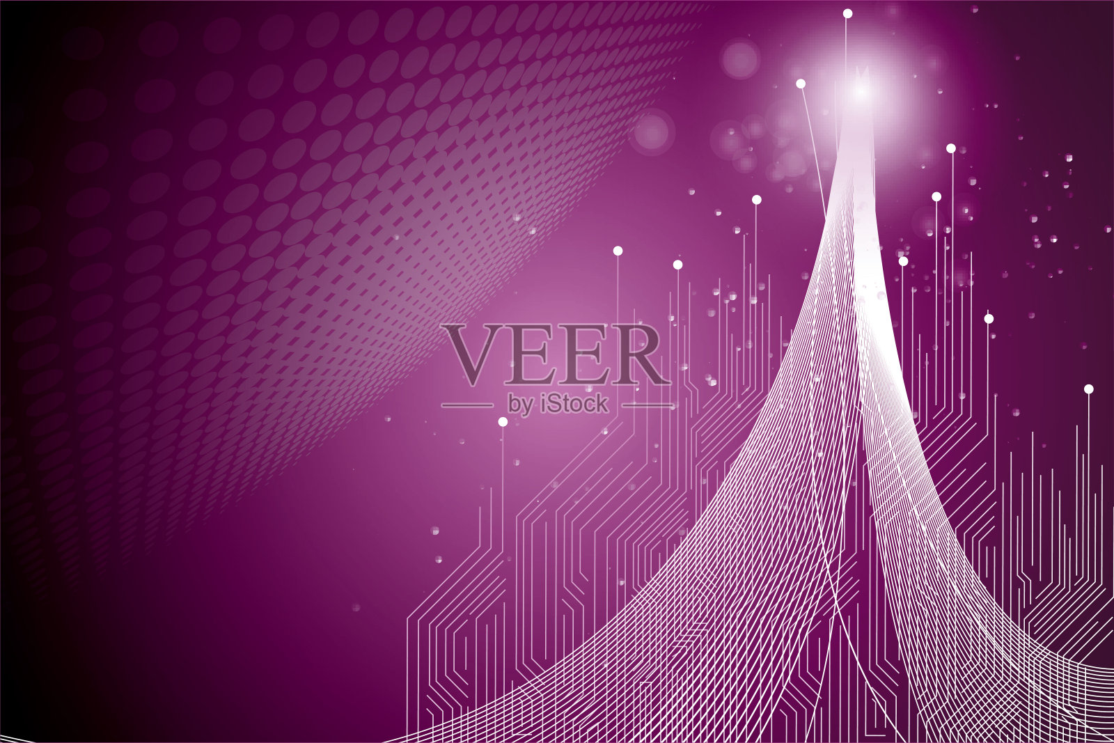 摘要技术创新概念插画图片素材