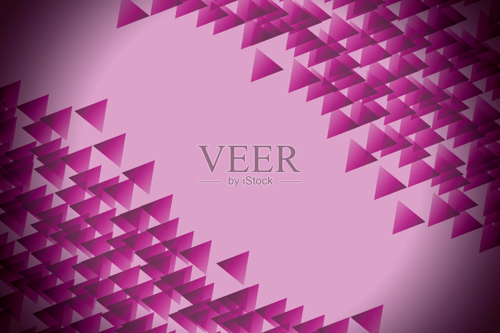 抽象粉红三角形现代背景插画图片素材
