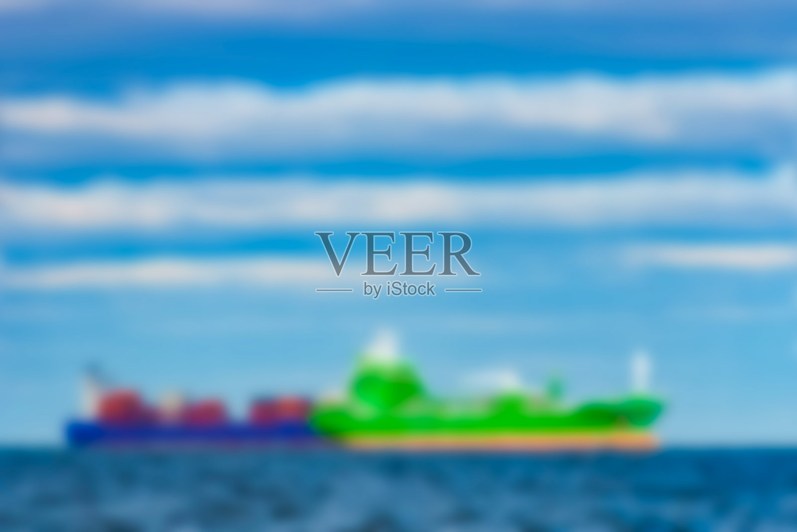 货船-模糊图像照片摄影图片