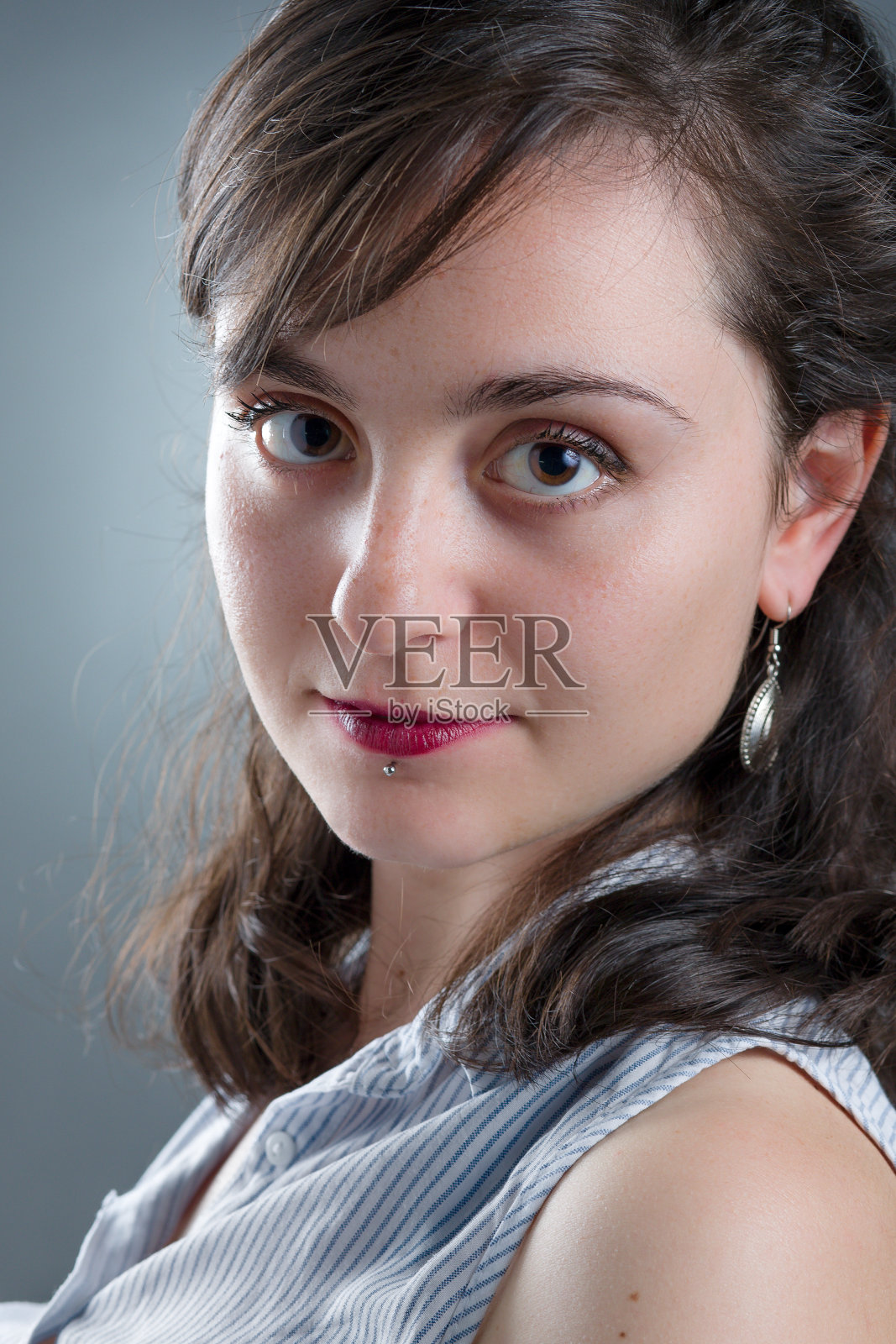 黑发照片摄影图片