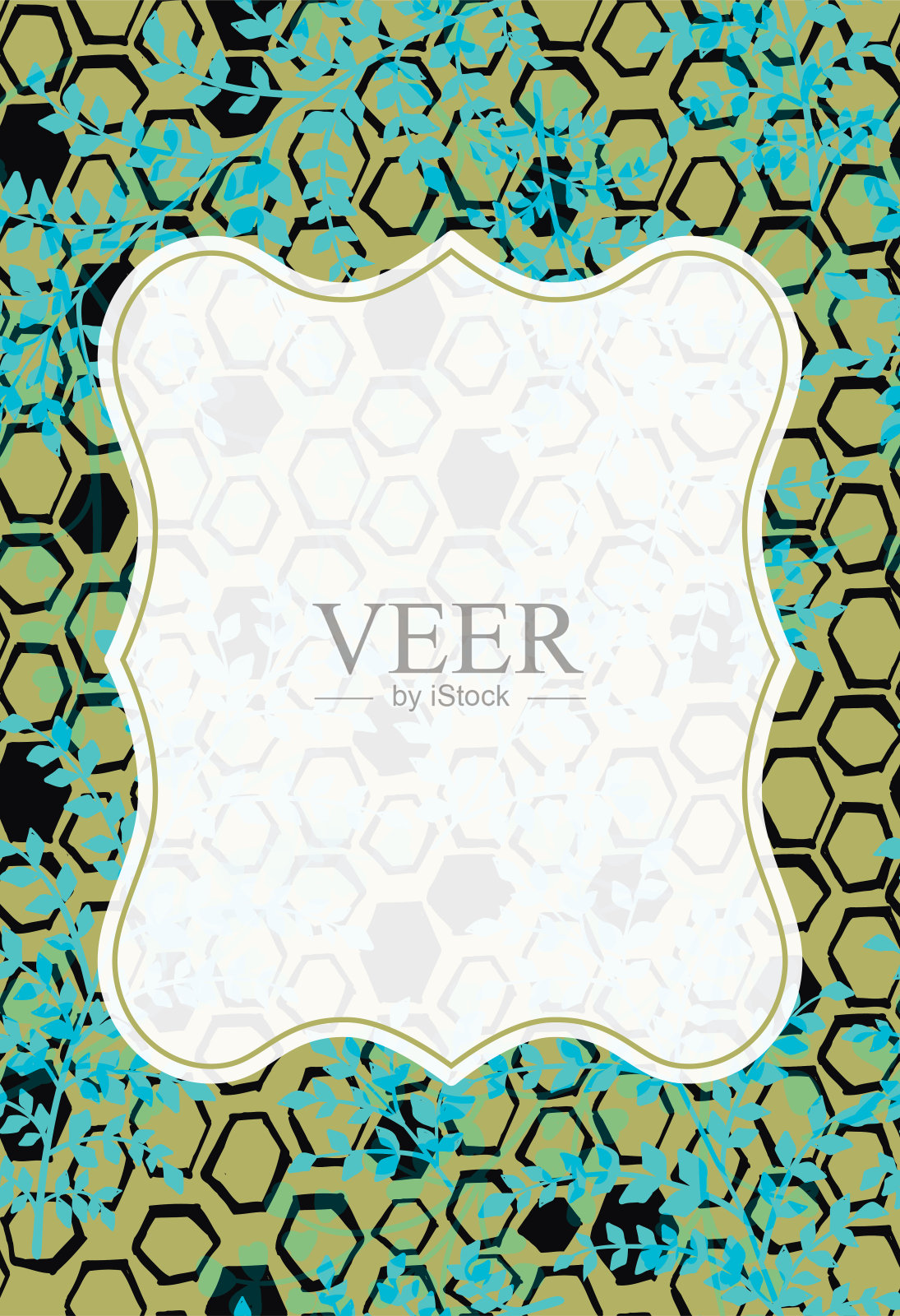 花卉图案backgorund插画图片素材