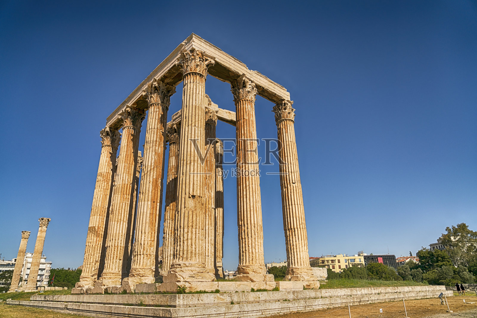 奥林匹亚宙斯神庙照片摄影图片