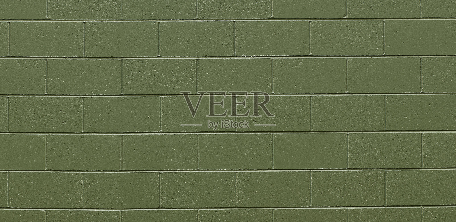 陆军绿色砖墙抽象背景照片摄影图片