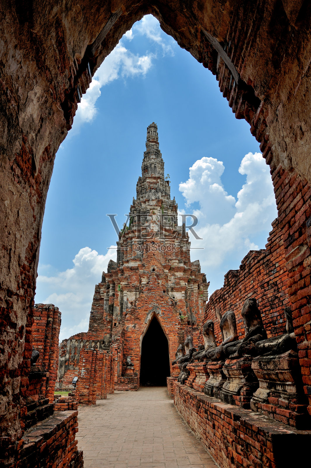 什么柴瓦塔纳拉姆泰国照片摄影图片