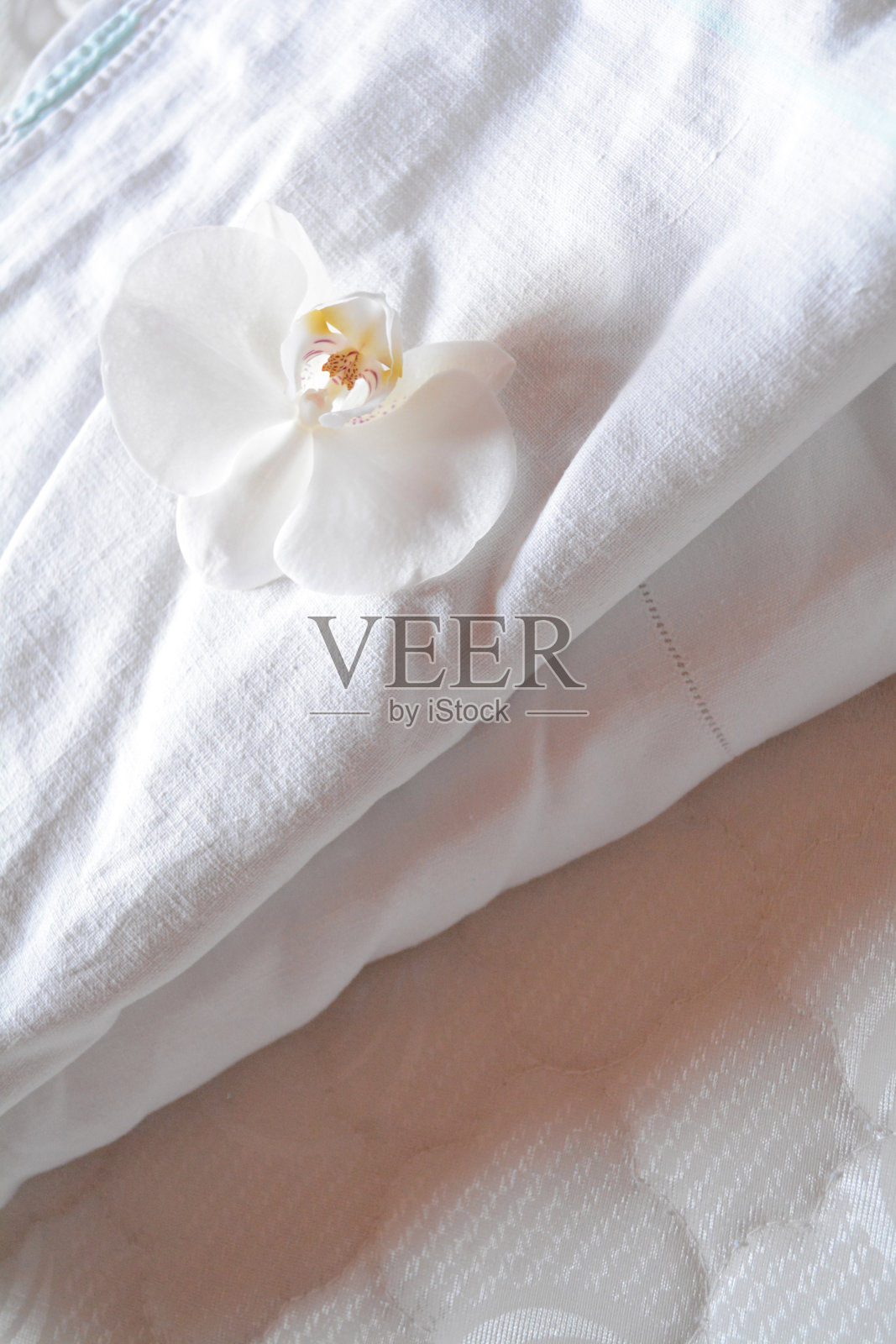 干净的亚麻布照片摄影图片