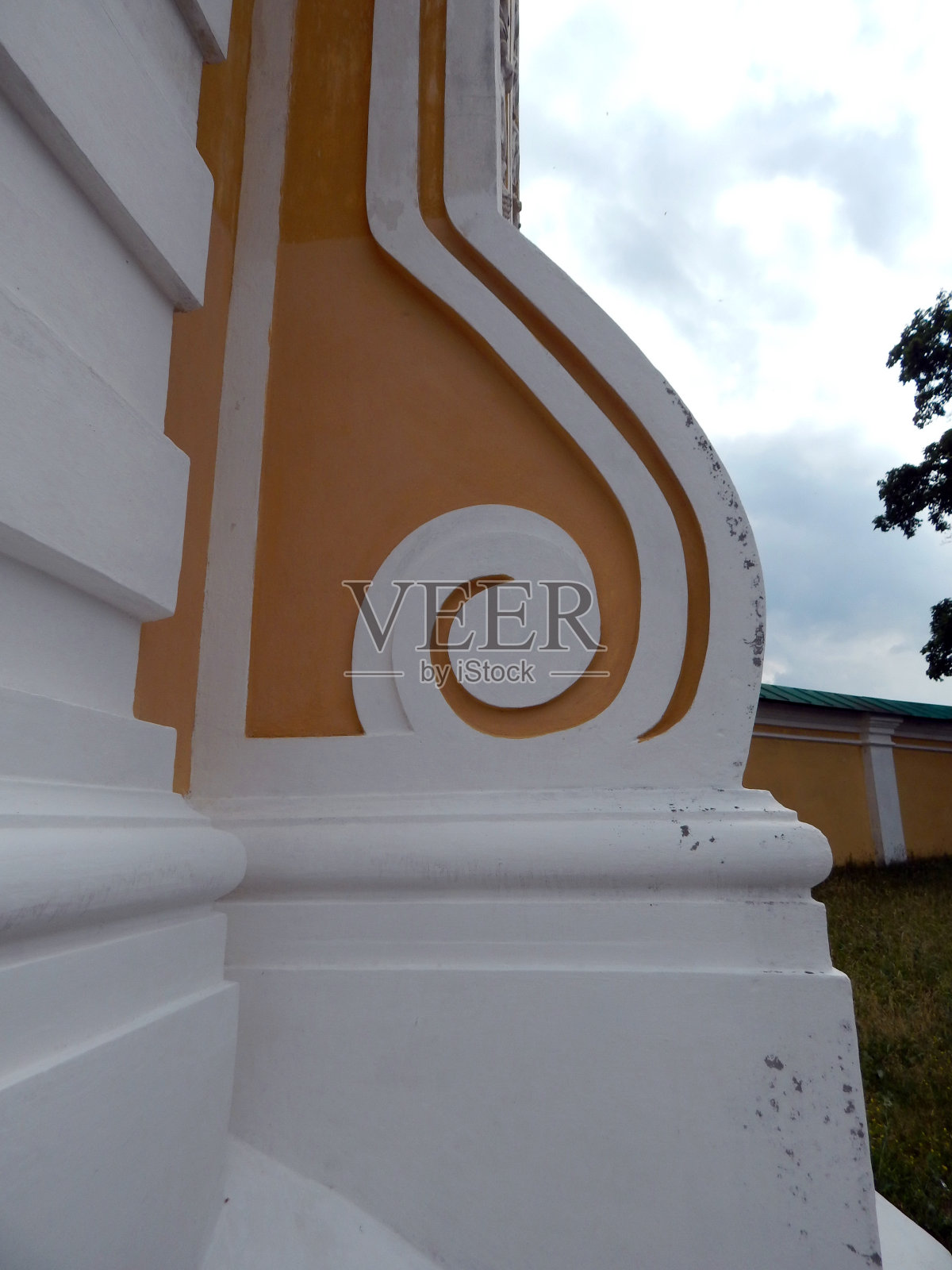 切尔尼科夫的中世纪乌克兰巴洛克式建筑照片摄影图片