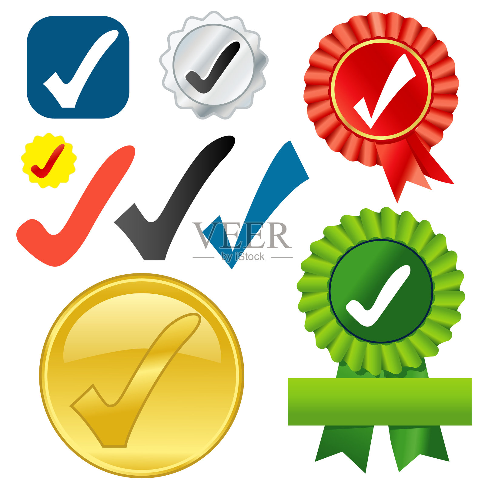 检查和蜱虫插画图片素材