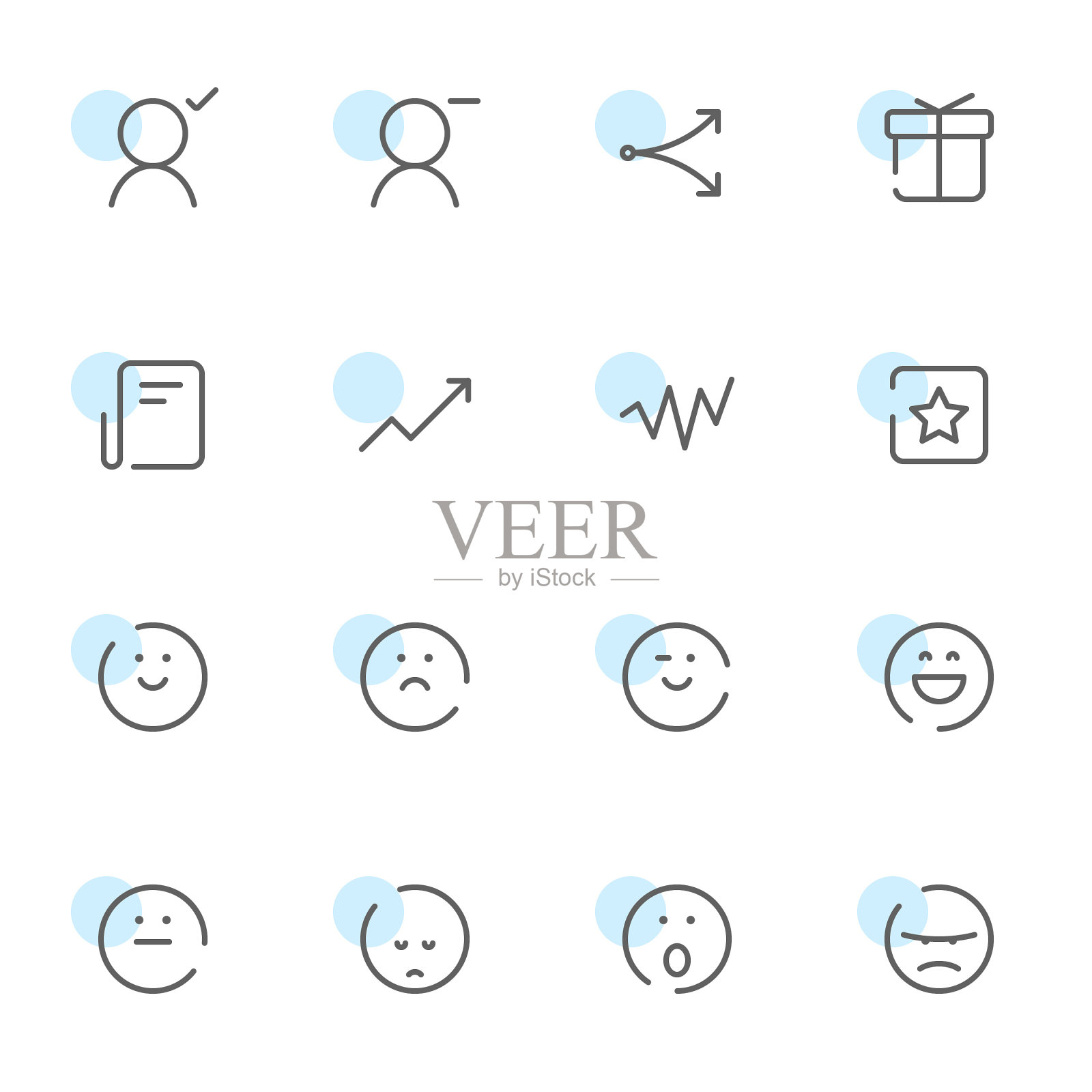 开行图标社交媒体集3图标素材