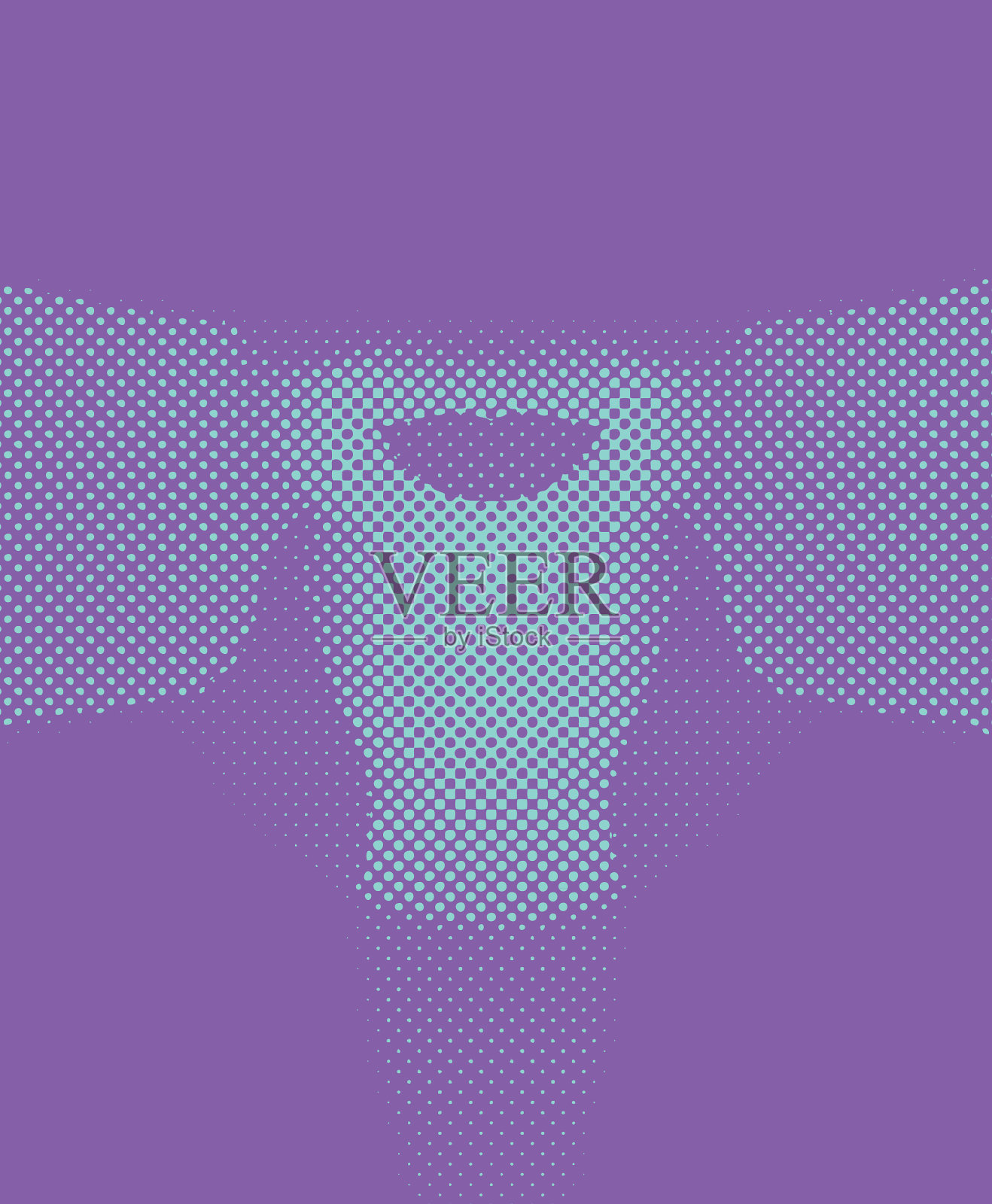 迷人的女人穿着复古时装插画图片素材