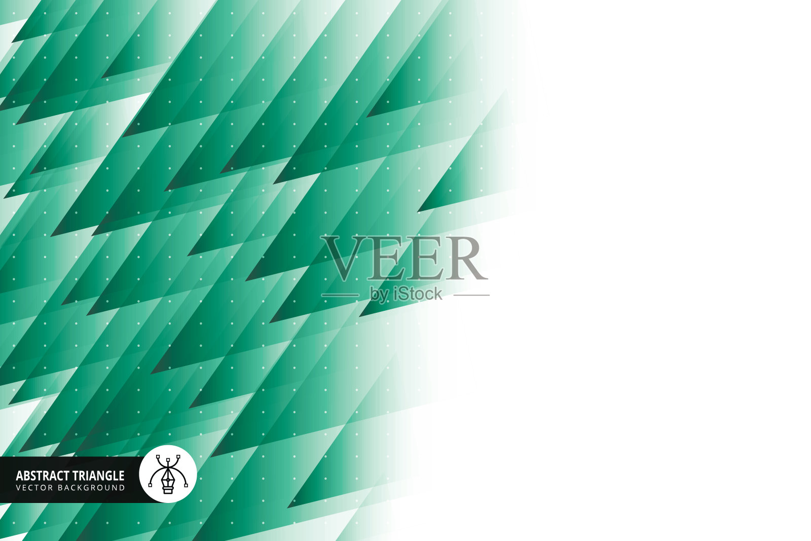 水晶三角背景插画图片素材