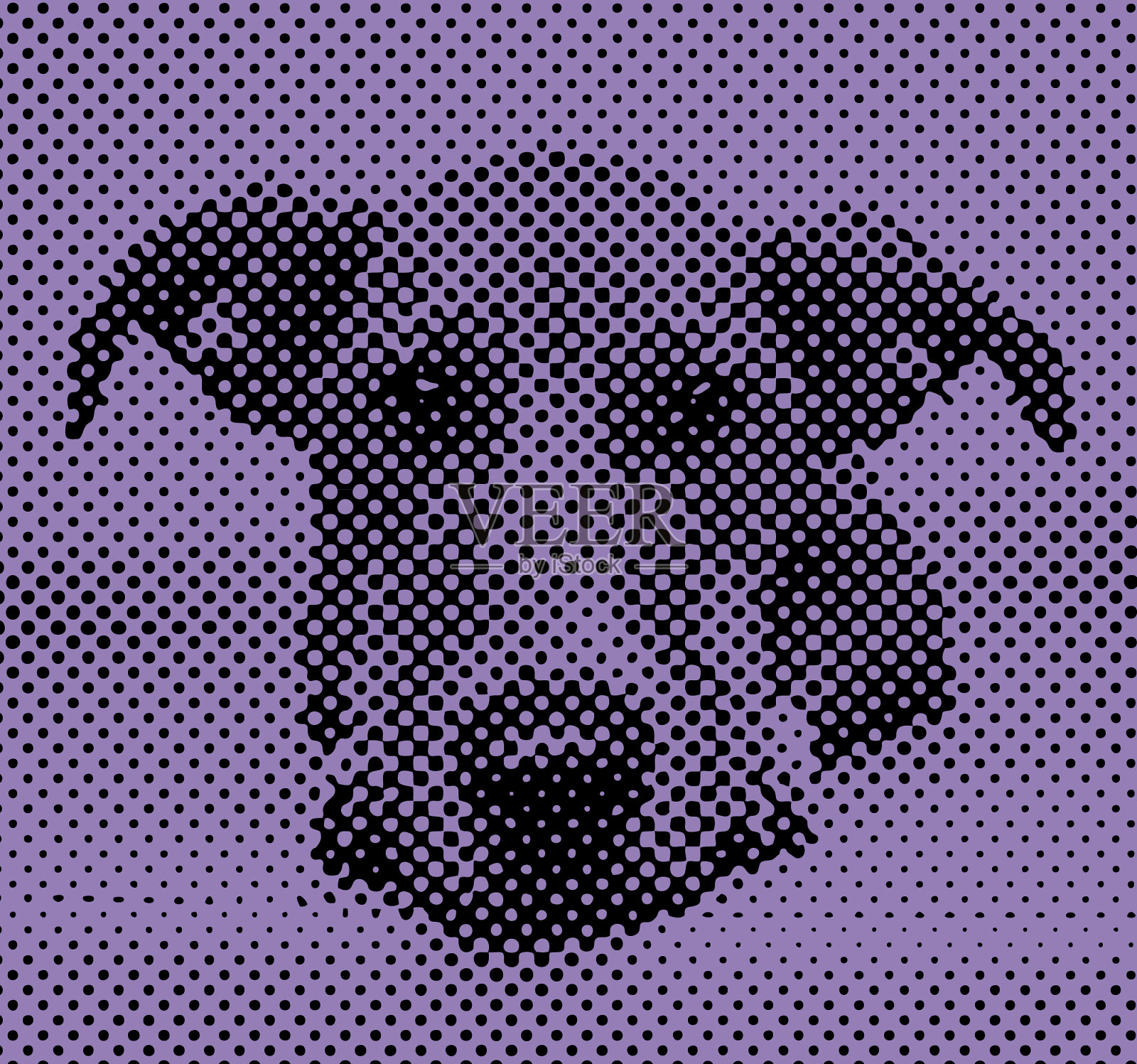 希望被收养的混血梗犬插画图片素材