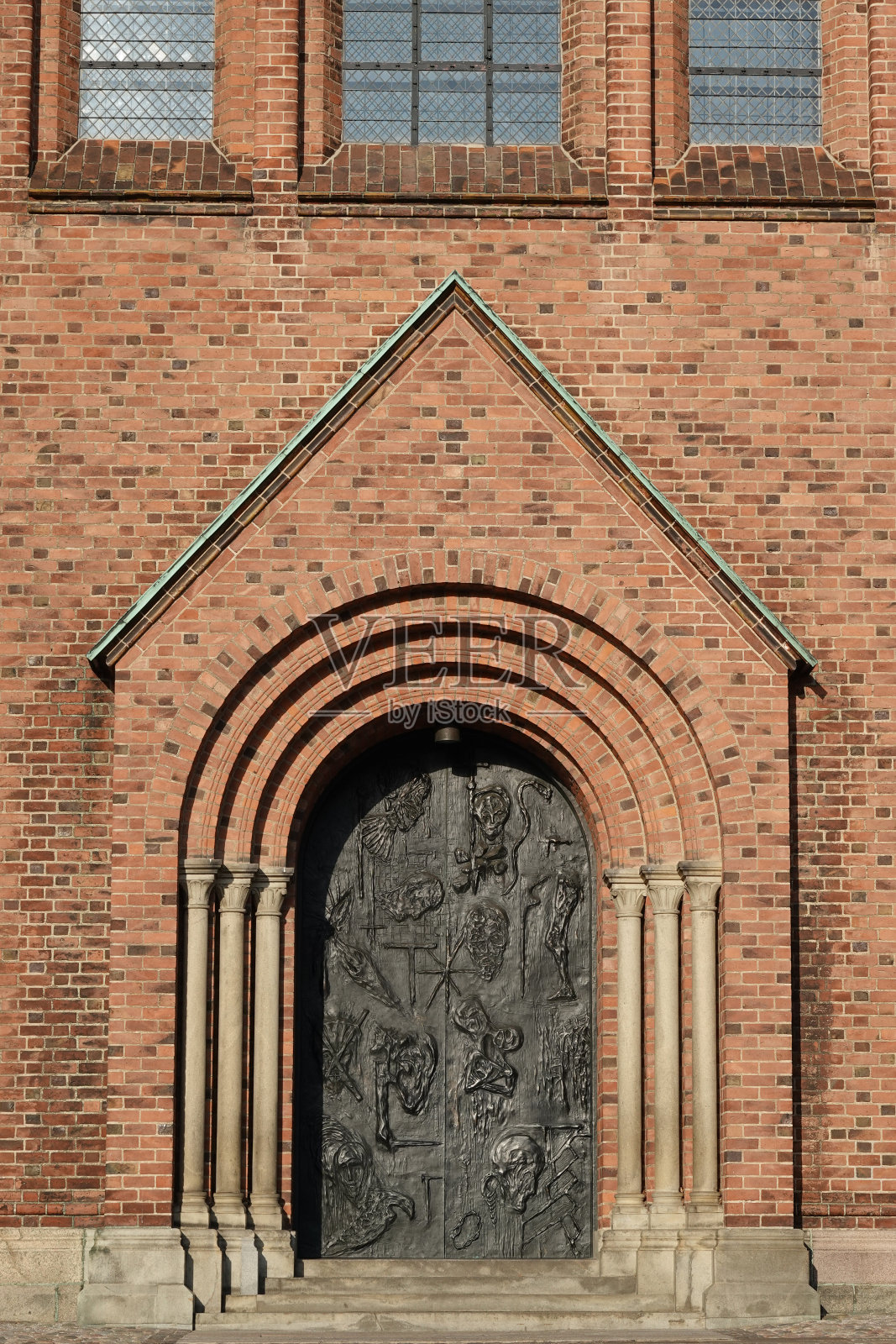 罗斯基勒国王大教堂照片摄影图片