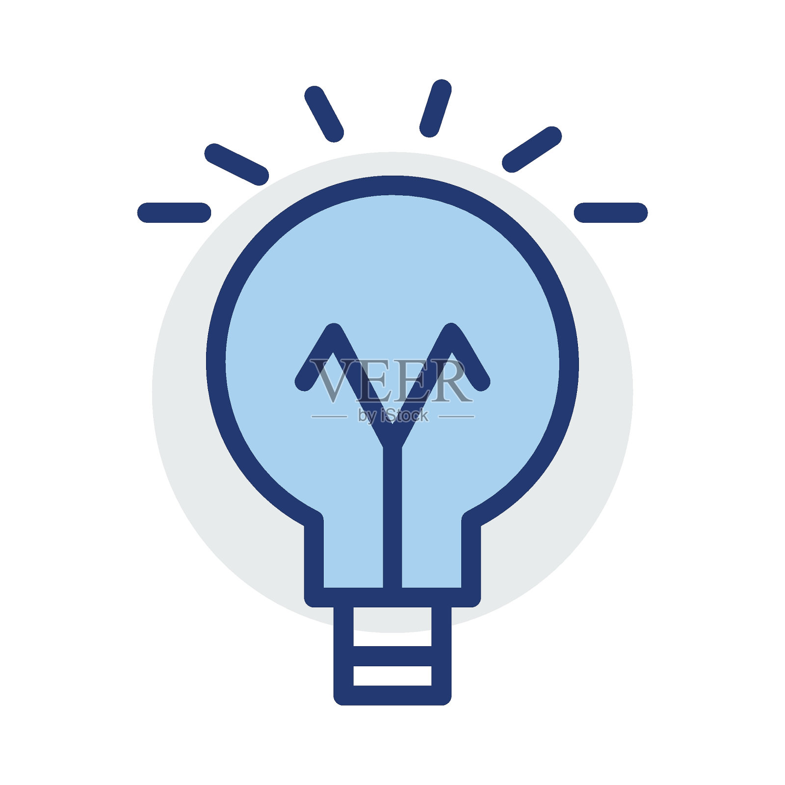 灯泡插画图片素材