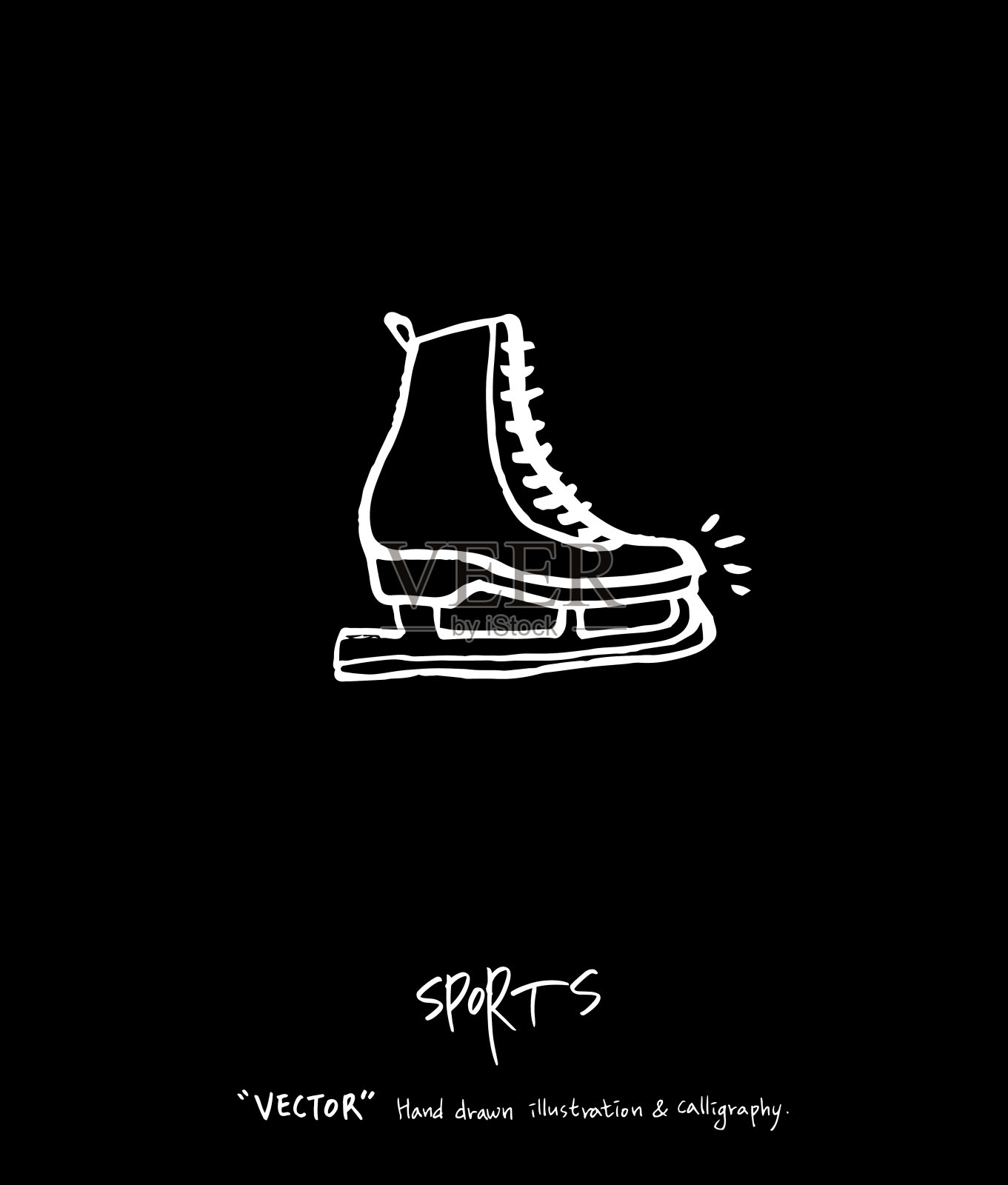 运动的海报插画图片素材