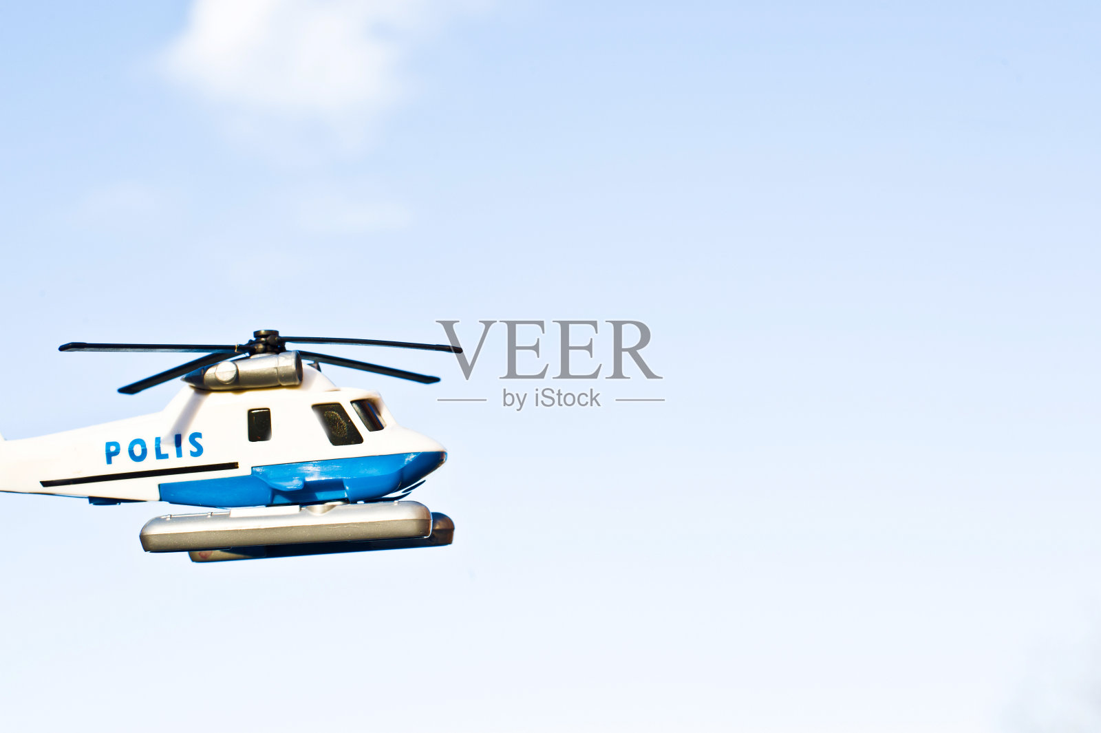 玩具警察(瑞典语)直升机照片摄影图片