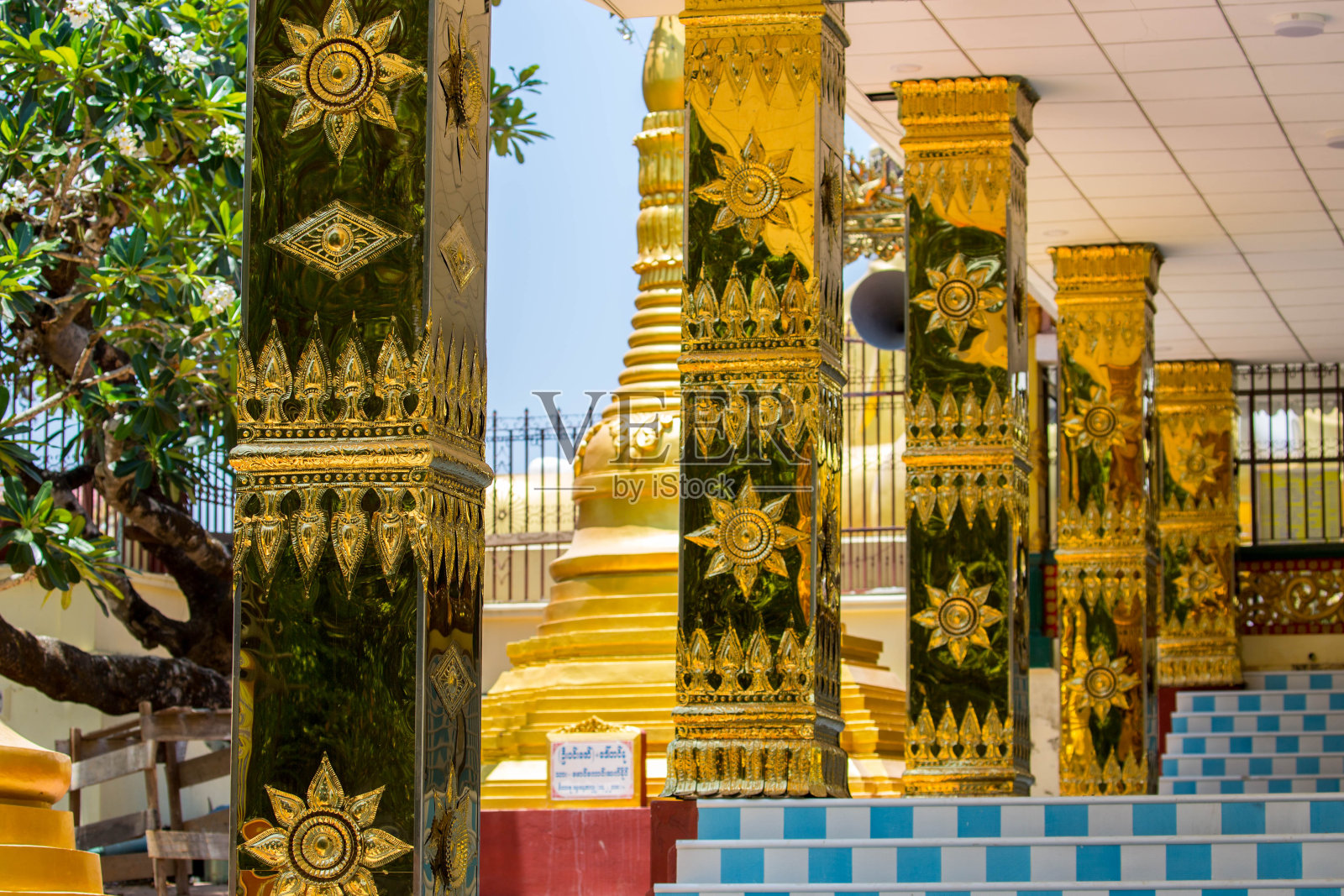 缅甸：巴戈的凯克蓬塔照片摄影图片