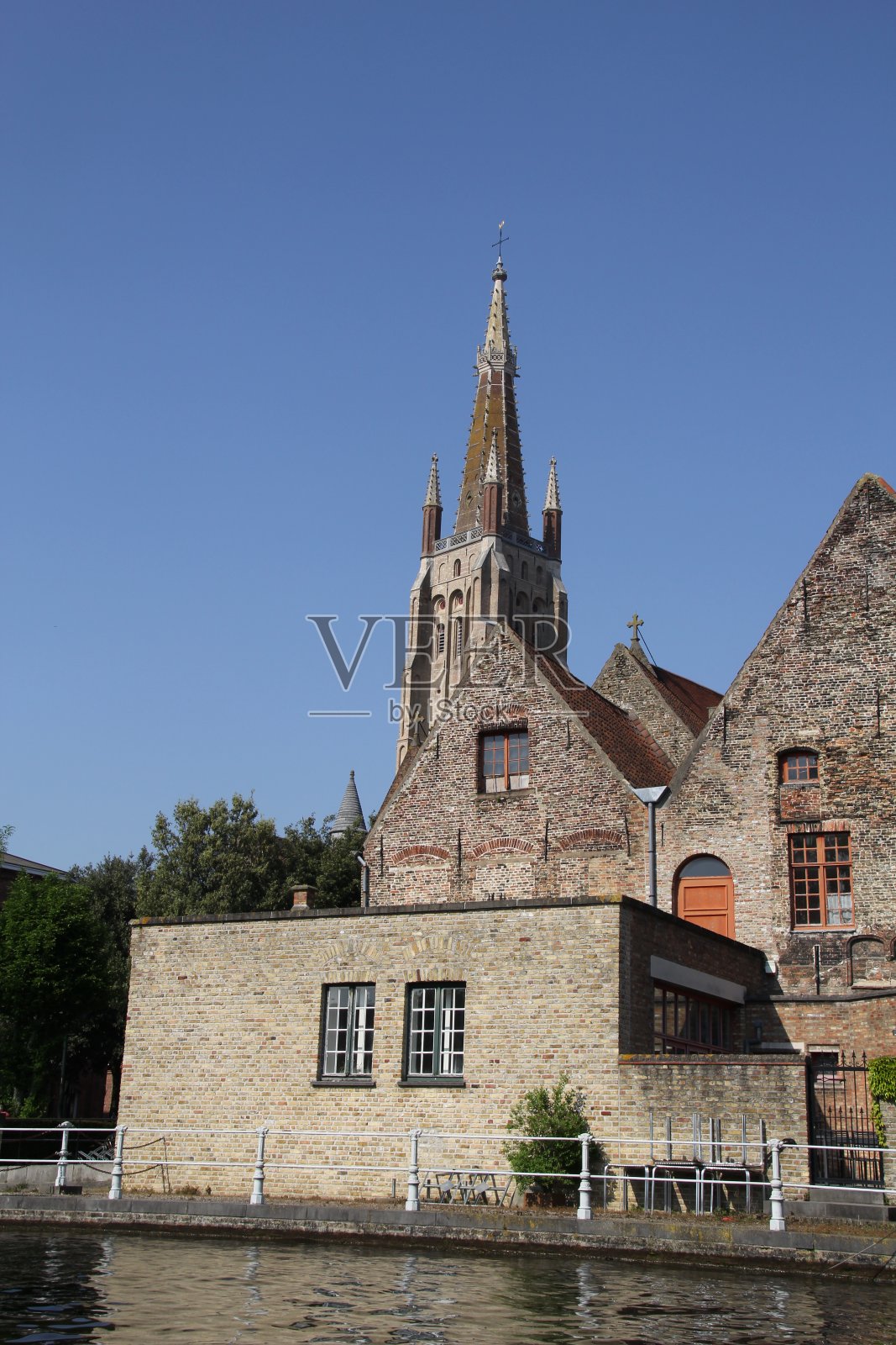 比利时布鲁日教堂照片摄影图片