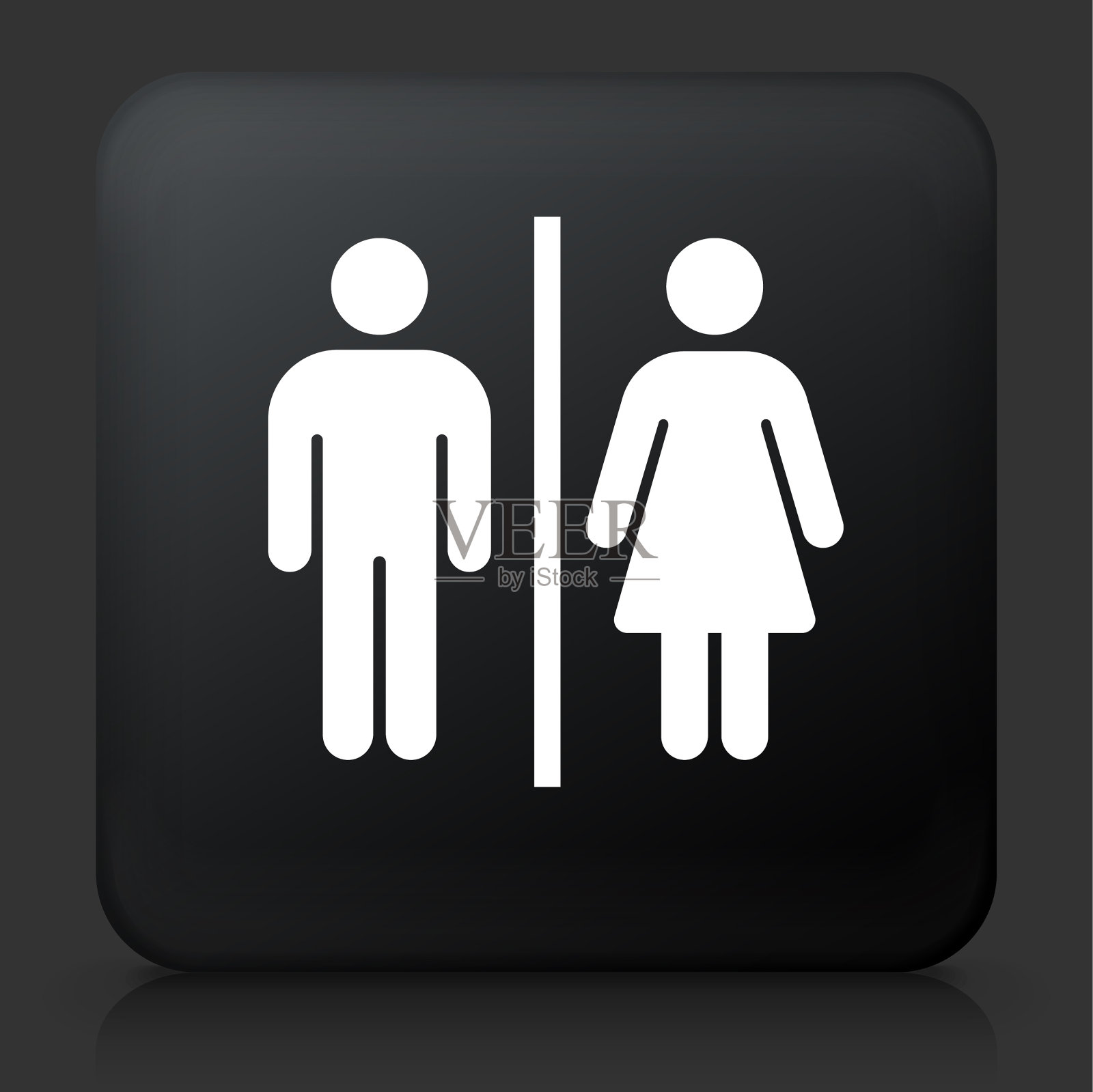 浴室标志图标设计元素图片